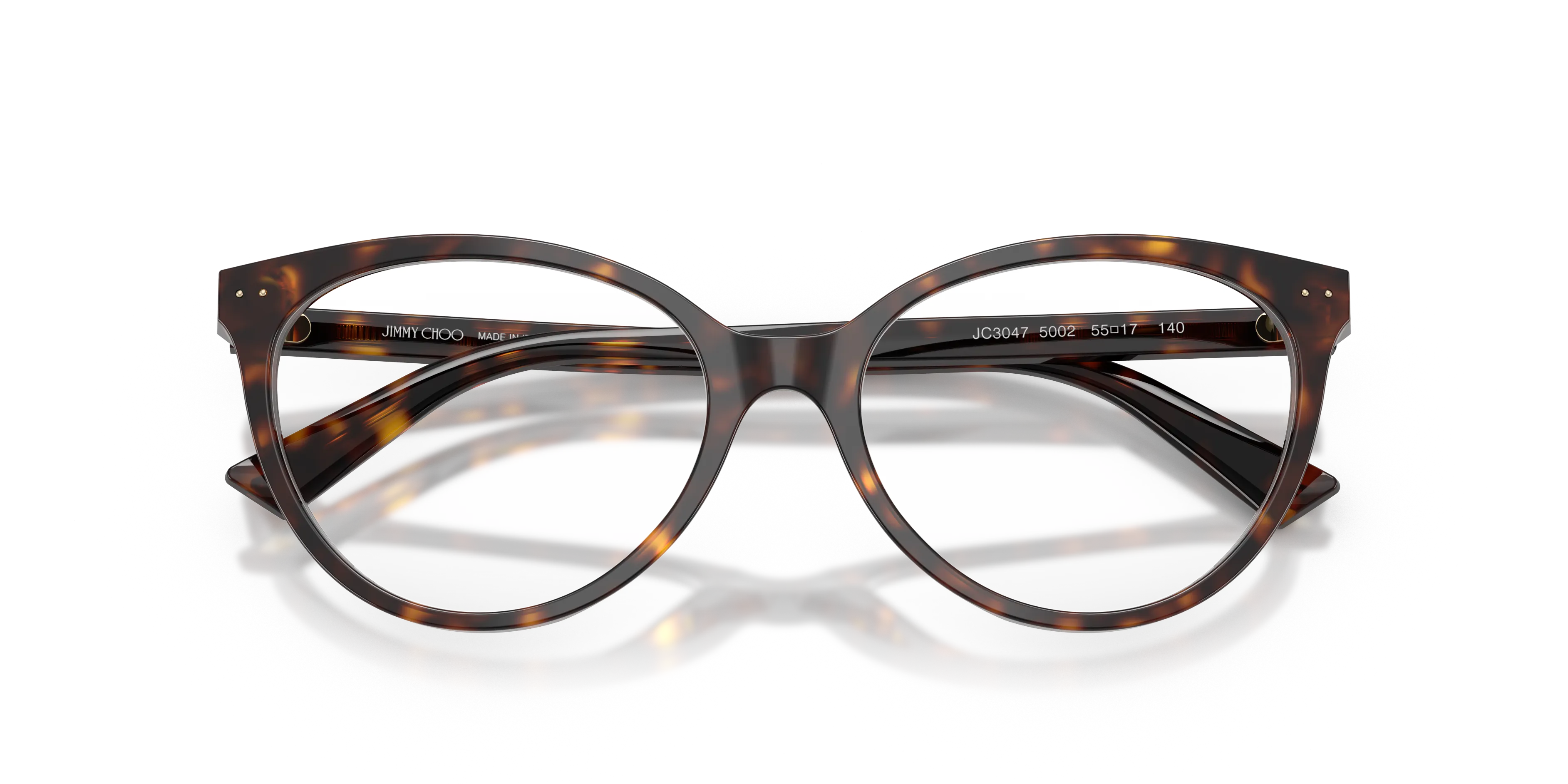 Jimmy Choo JC3047 5002 Montature da vista Acetato Tartaruga Pantos Normale - immagine 2