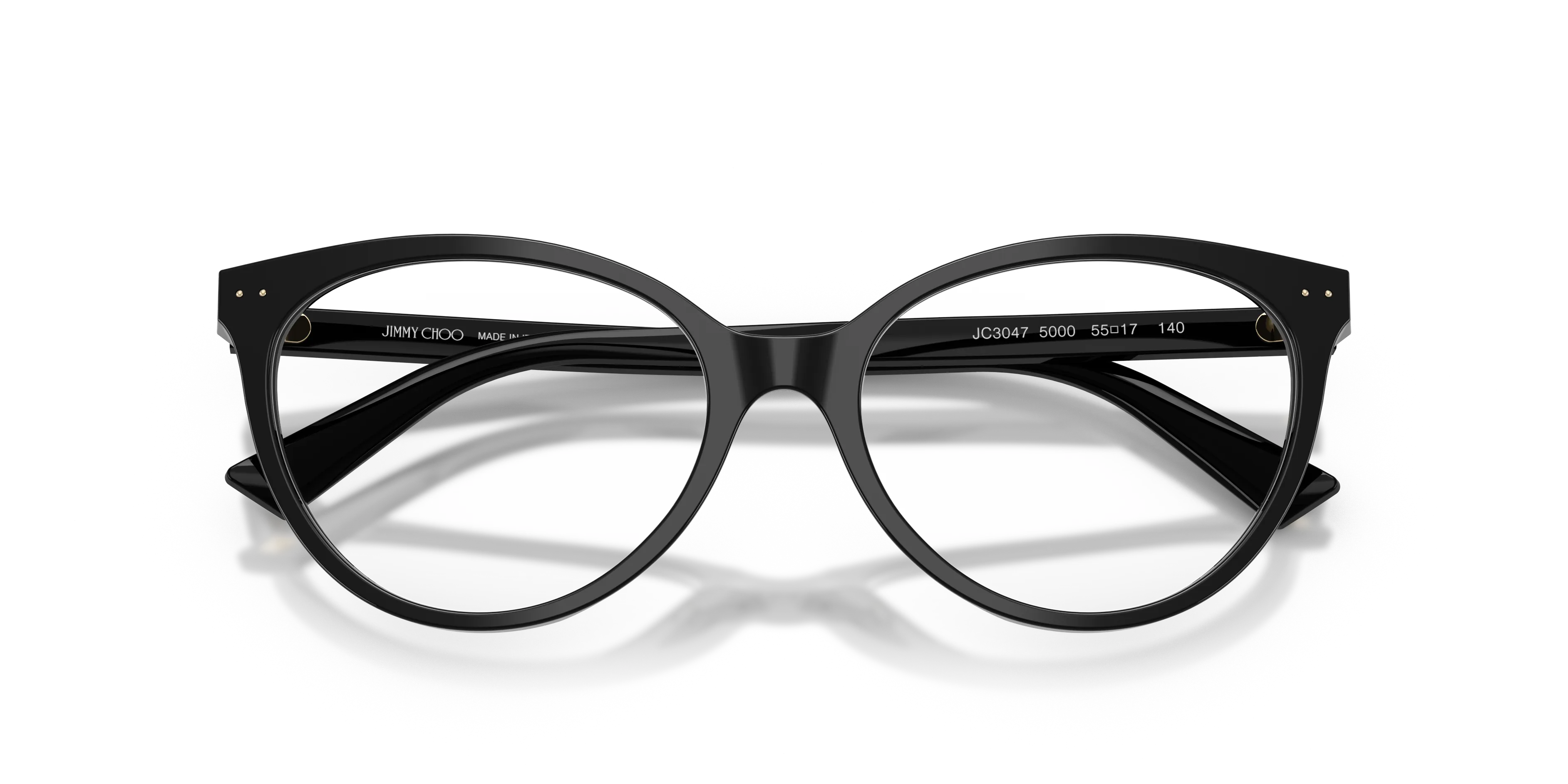 Jimmy Choo JC3047 5000 Montature da vista Acetato Nero Pantos Normale - immagine 2