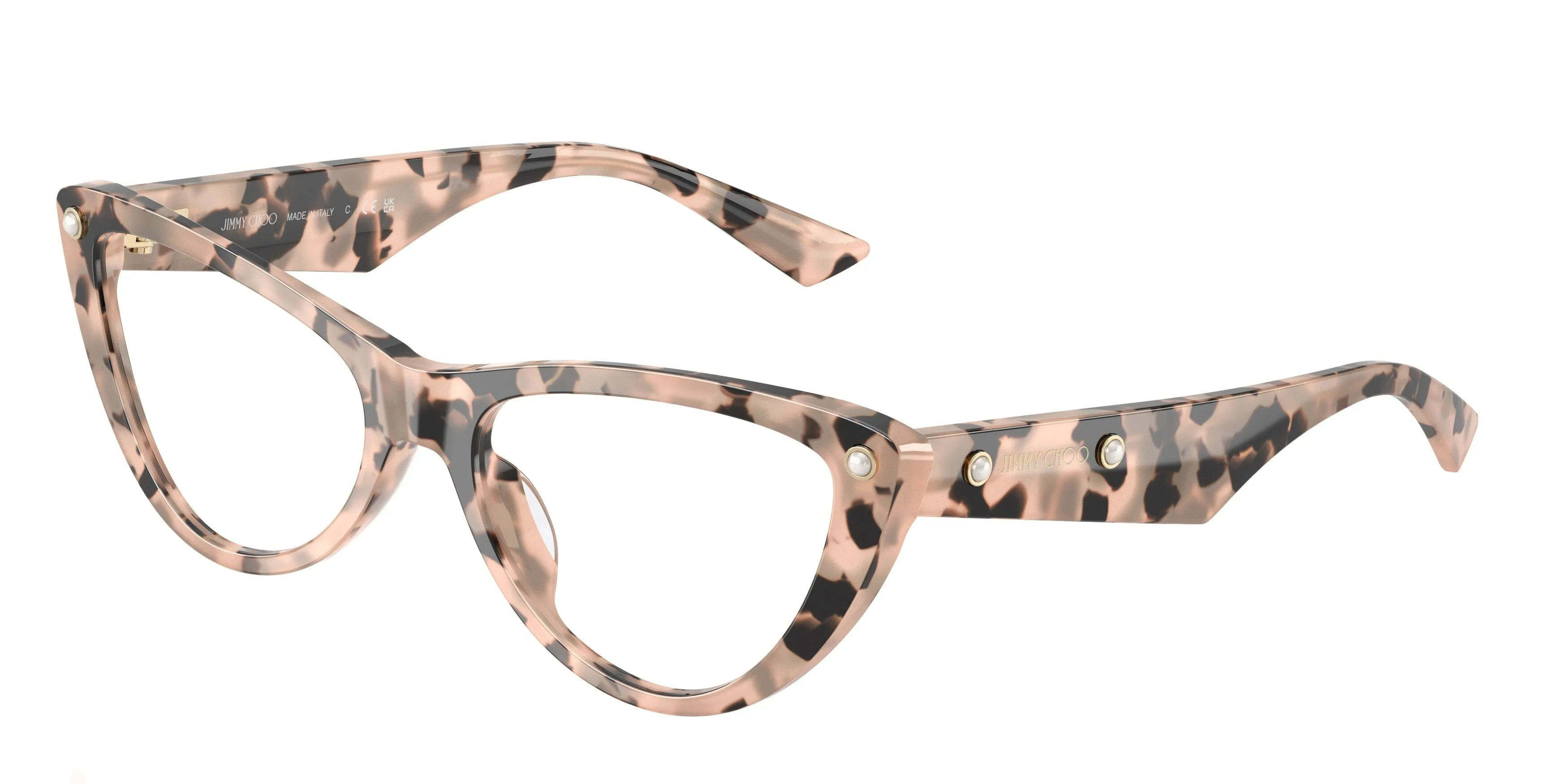 Jimmy Choo JC3044HU 5080 Montature da vista Acetato Tartaruga Cat Eye Normale - immagine 1