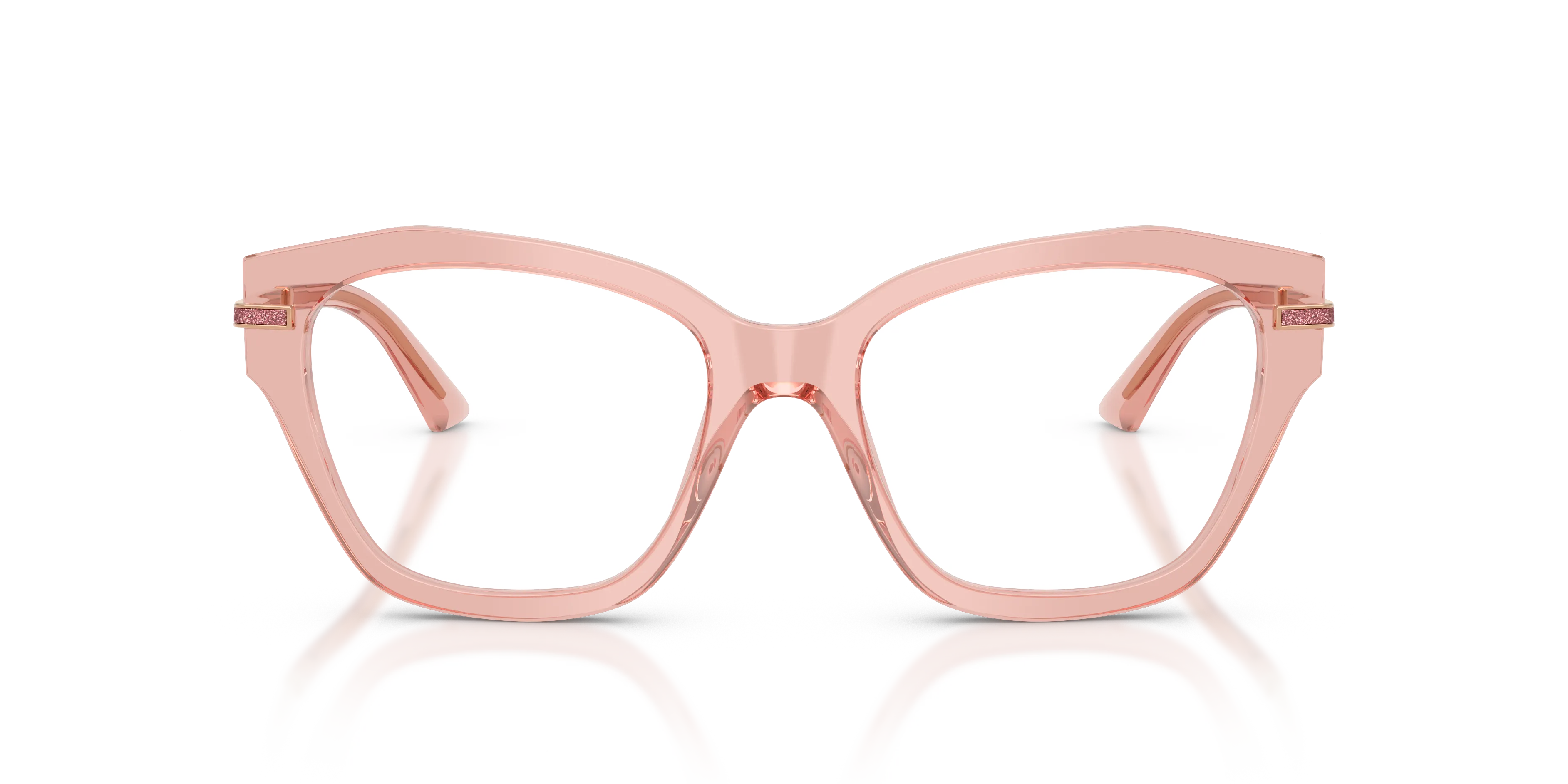 Jimmy Choo JC3043J 5079 Montature da vista Acetato Rosa Cat Eye Normale - immagine 3