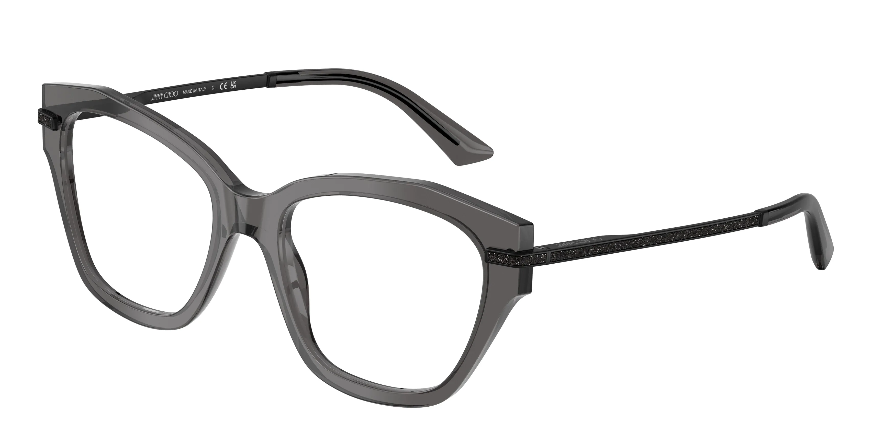 Jimmy Choo JC3043J 5078 Montature da vista Acetato Nero Cat Eye Normale - immagine 1
