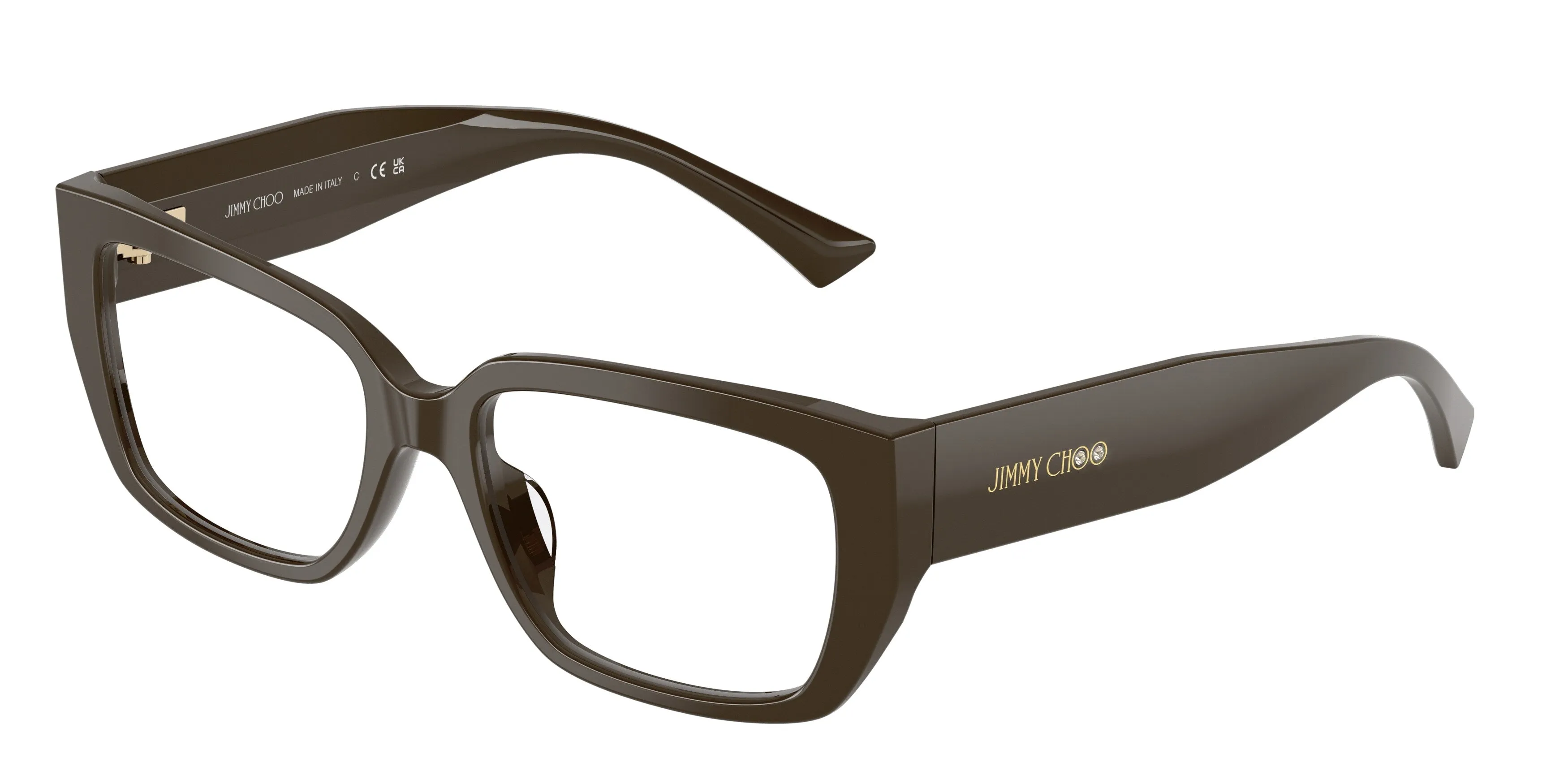 Jimmy Choo JC3041BU 5060 Montature da vista Acetato Verde Pillow Normale - immagine 1