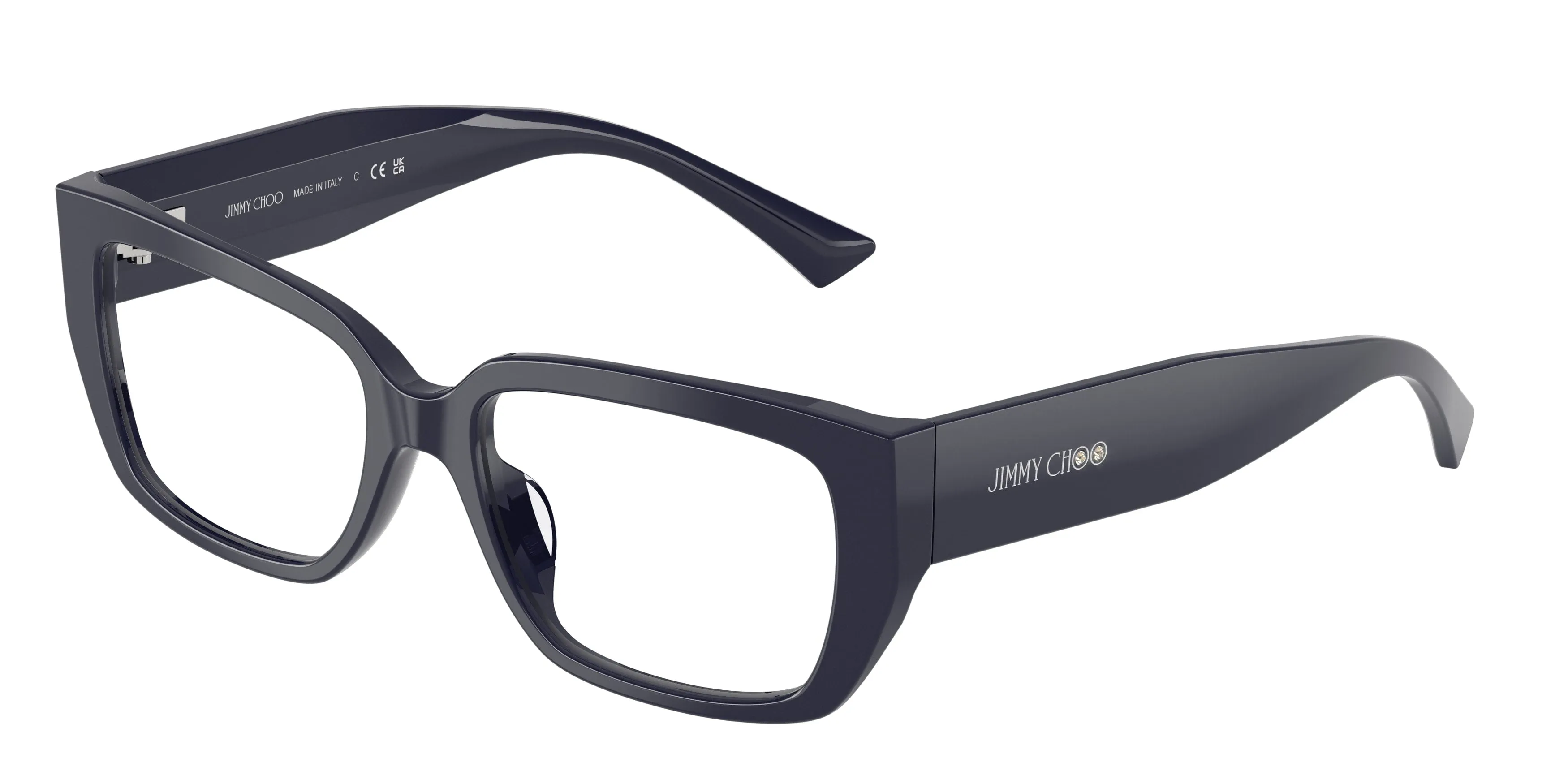 Jimmy Choo JC3041BU 5016 Montature da vista Acetato Blu Pillow Normale - immagine 1