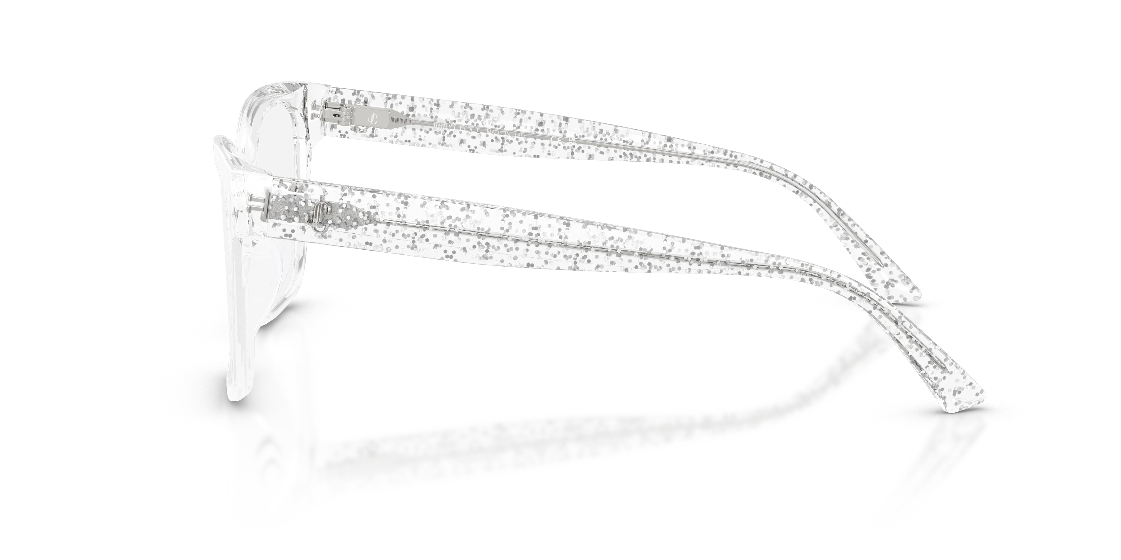 Jimmy Choo JC3006U 5006 Montature da vista Acetato Trasparente Pillow Normale - immagine 4