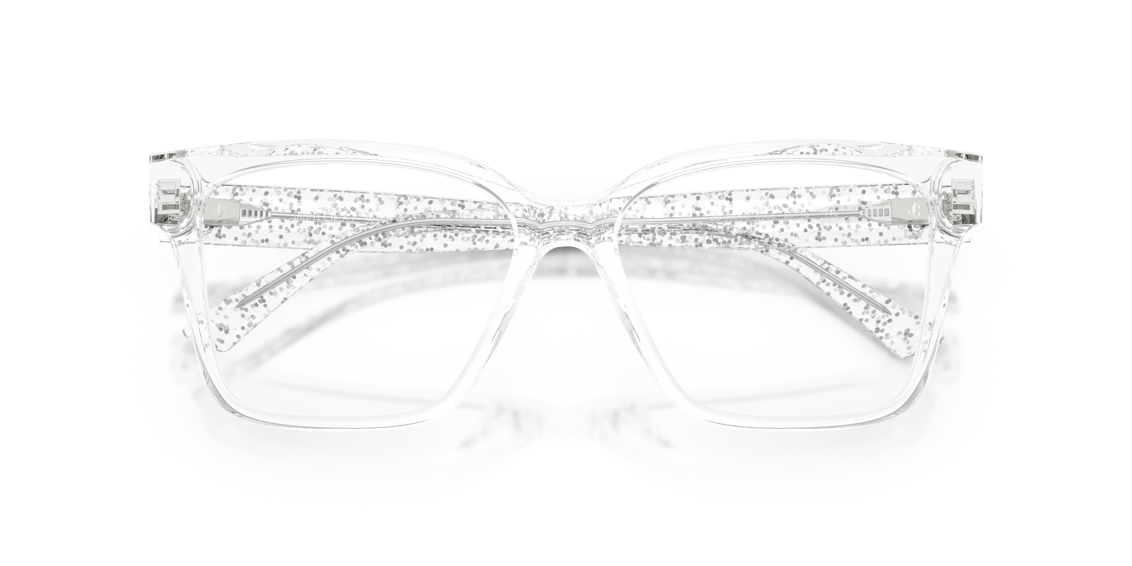 Jimmy Choo JC3006U 5006 Montature da vista Acetato Trasparente Pillow Normale - immagine 2