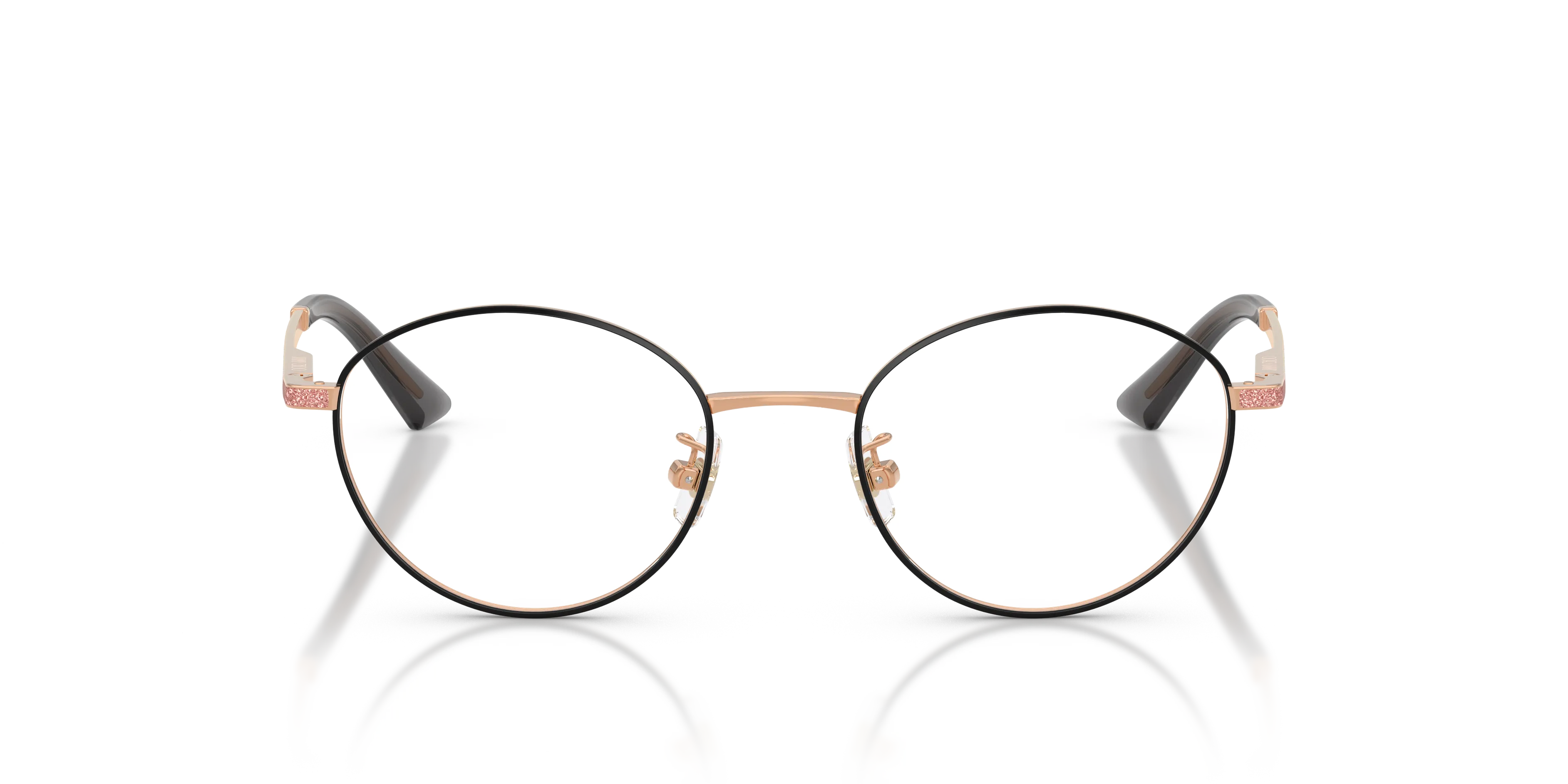 Jimmy Choo JC2018JD 3022 Montature da vista Metallo Rosa Rotonda Normale - immagine 3