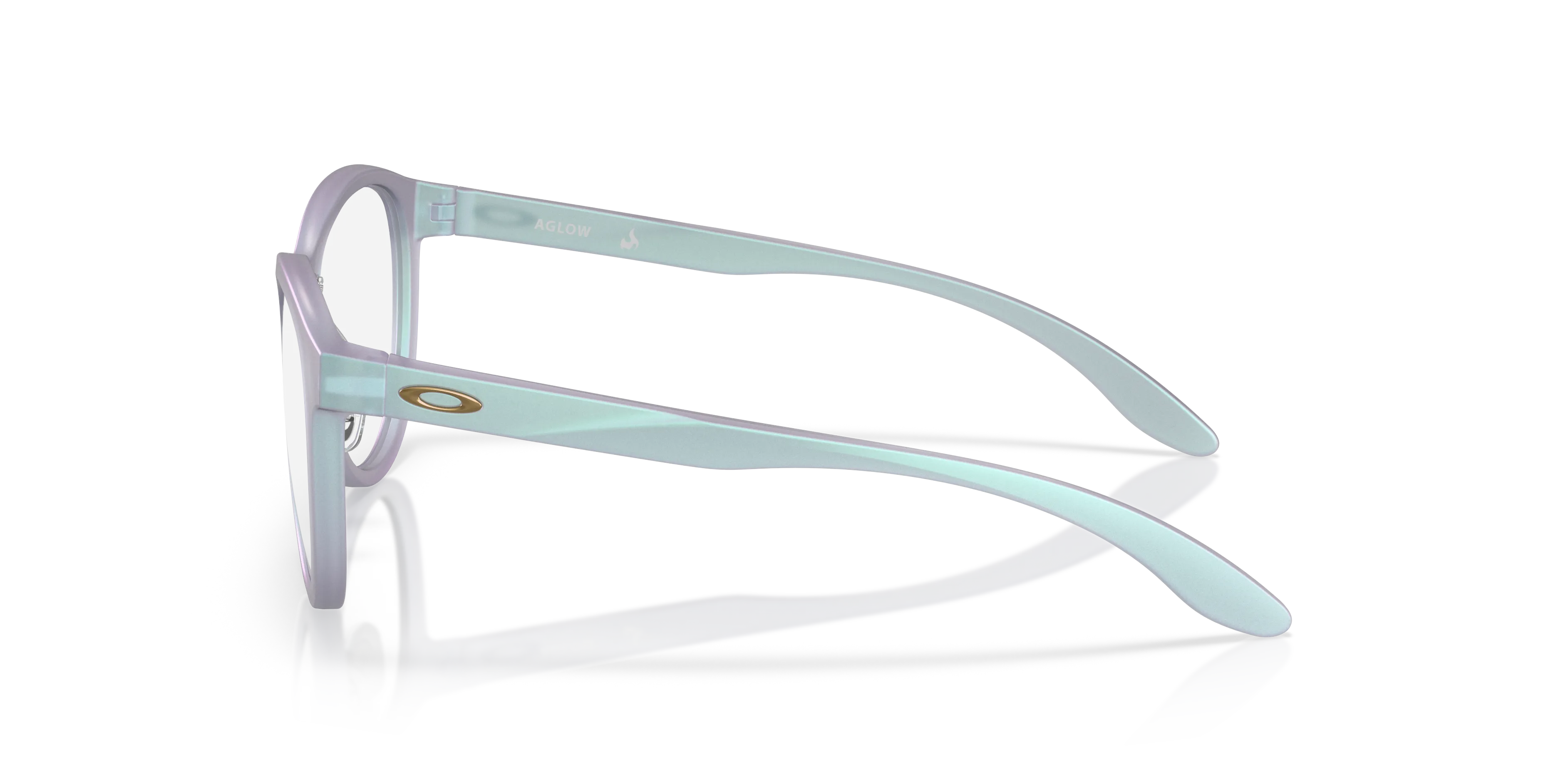 Oakley OY8027D AGLOW 802706 Montature da vista O_Matter Verde Rotonda Normale - immagine 4