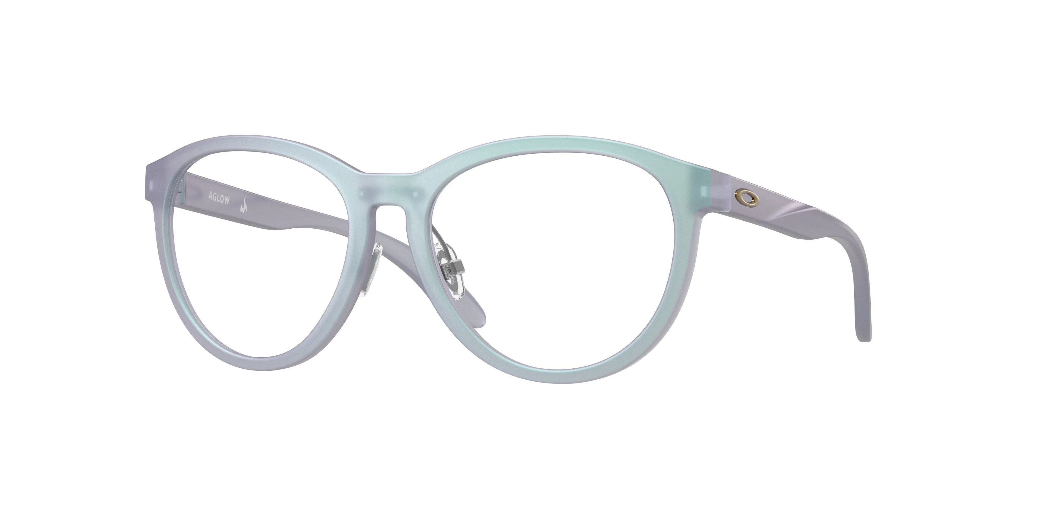 Oakley OY8027D AGLOW 802706 Montature da vista O_Matter Verde Rotonda Normale - immagine 1