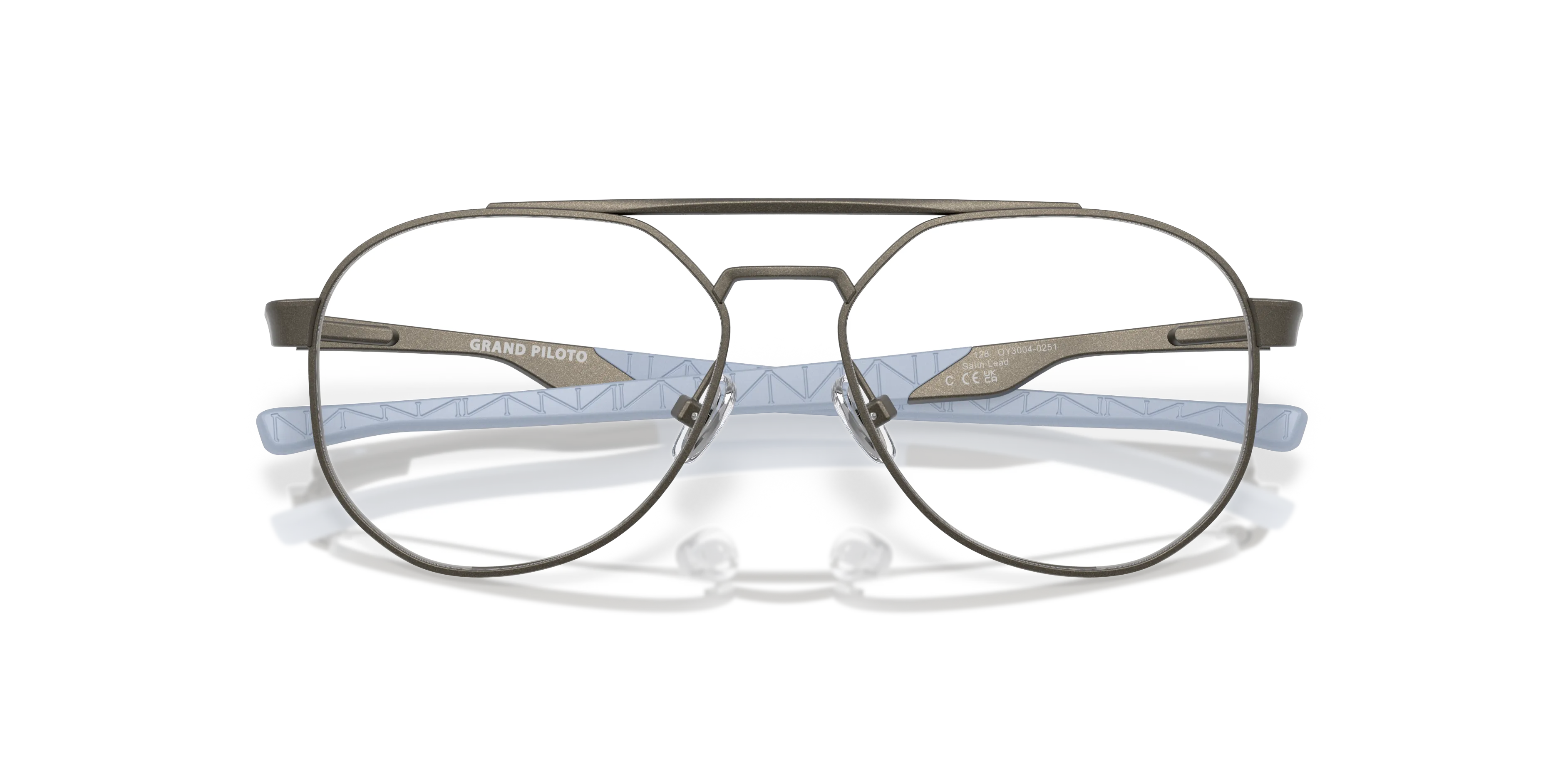 Oakley OY3004 GRAN PILOTO 300402 Montature da vista Metallo Grigio Pilot Normale - immagine 2