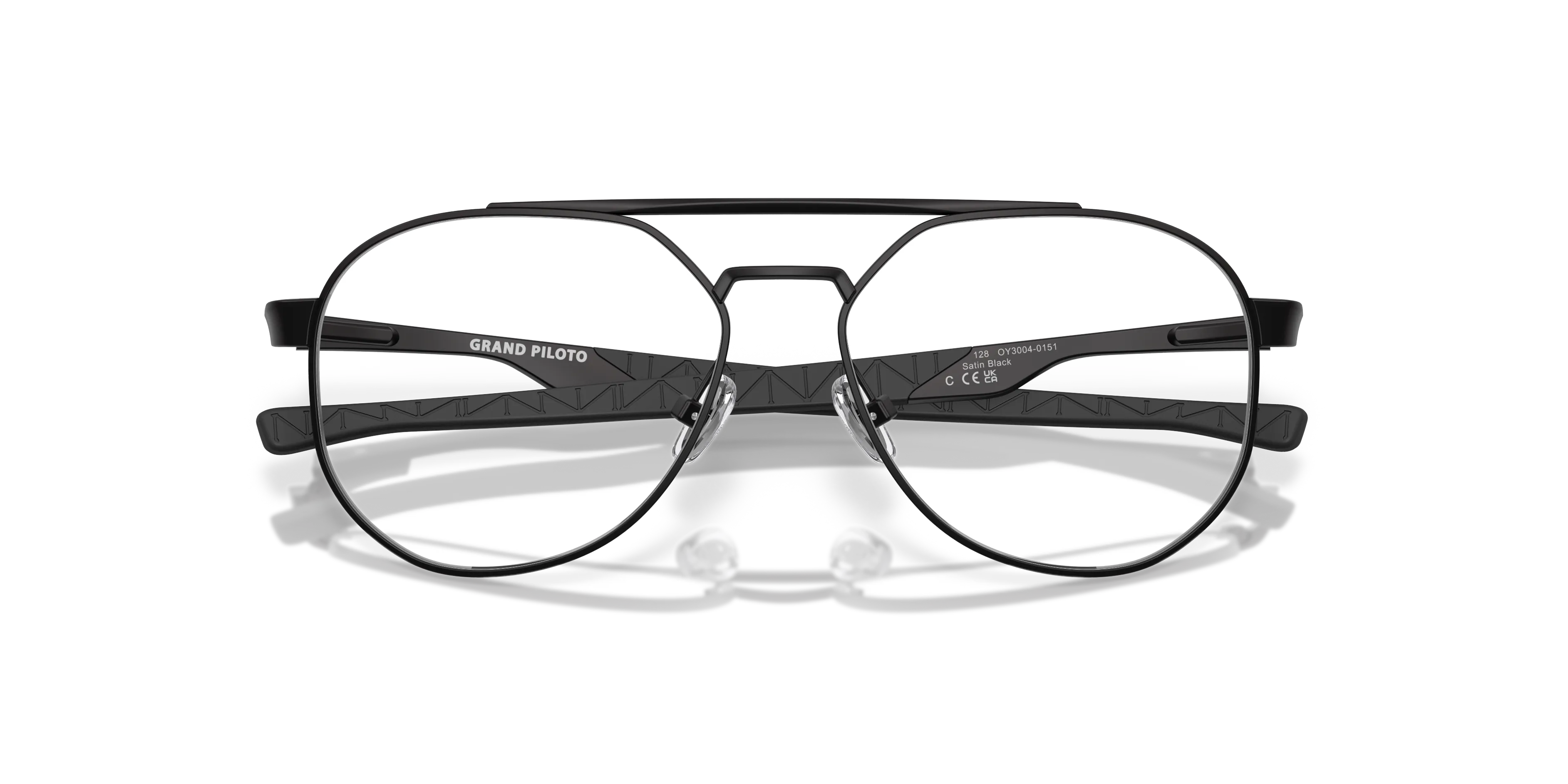 Oakley OY3004 GRAN PILOTO 300401 Montature da vista Metallo Nero Pilot Normale - immagine 2