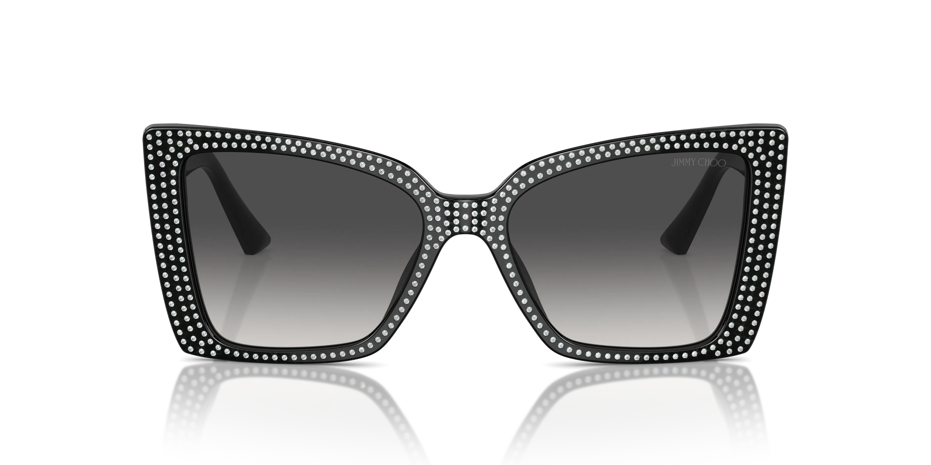 Jimmy Choo JC5001B 50538G Occhiali da sole Acetato Farfalla Normale - immagine 3