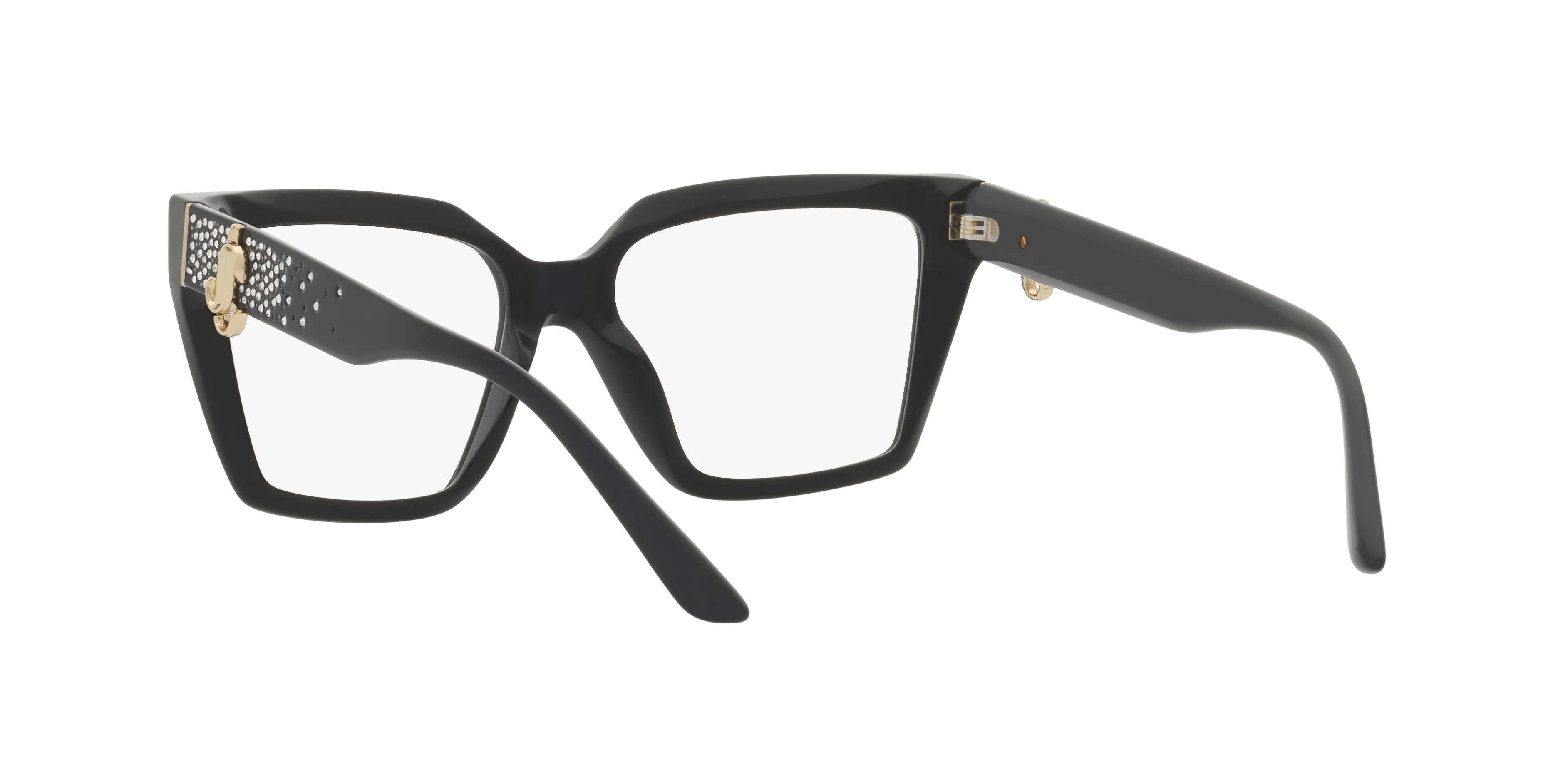 Jimmy Choo JC3017U 5053 Montature da vista Acetato Nero Cat Eye - immagine 4