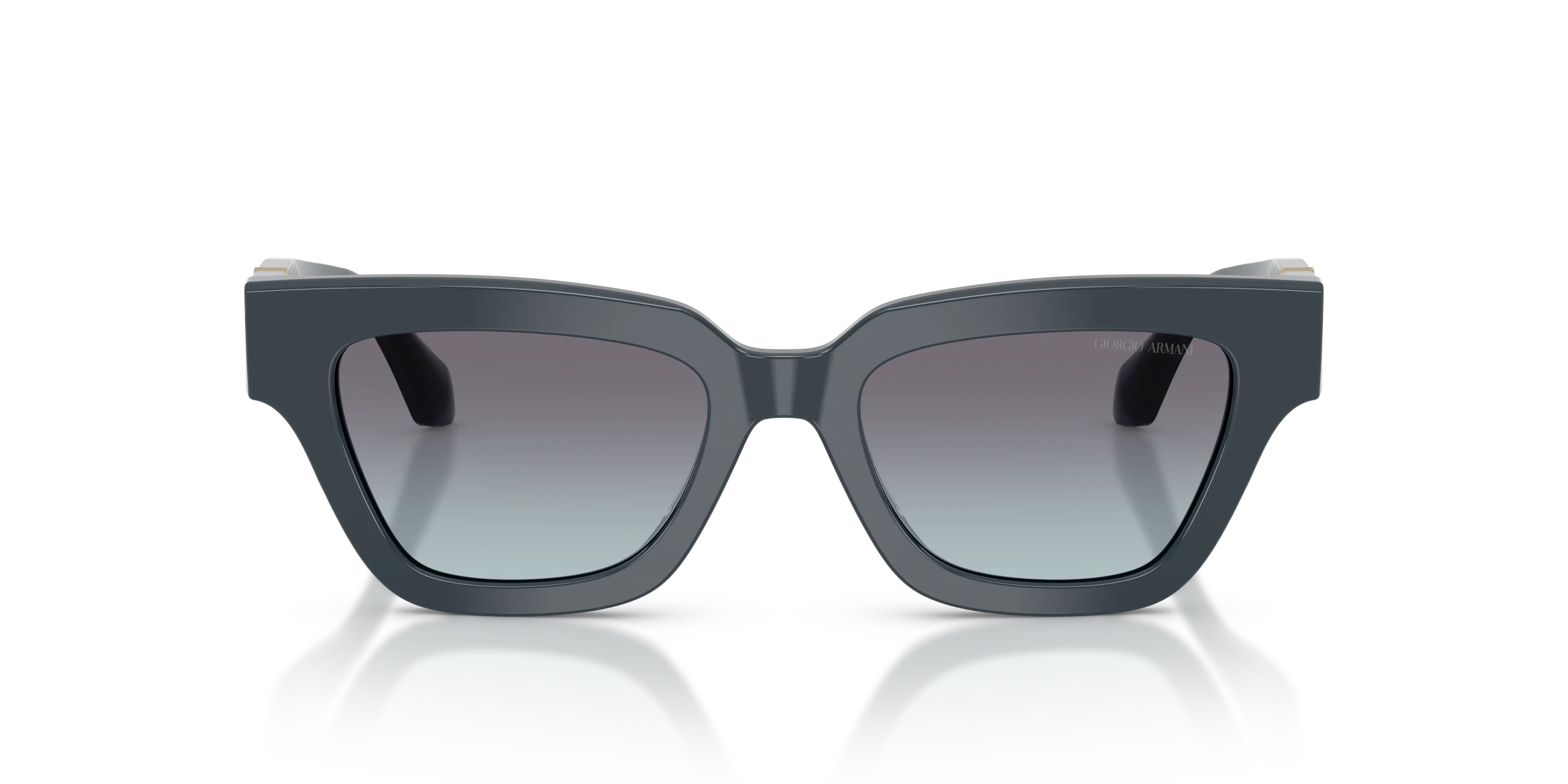 Giorgio Armani AR8246U 630919 Occhiali da sole Acetato Blu Blu Cat Eye Normale Sfumato - immagine 3