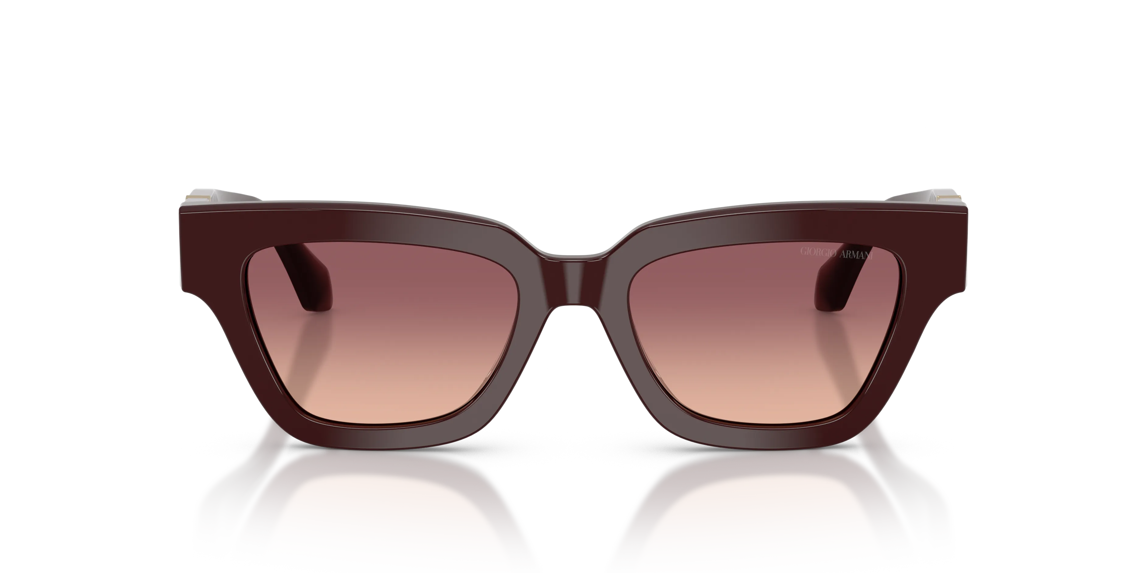 Giorgio Armani AR8246U 63088D Occhiali da sole Acetato Viola Rosa Cat Eye Normale Sfumato - immagine 3