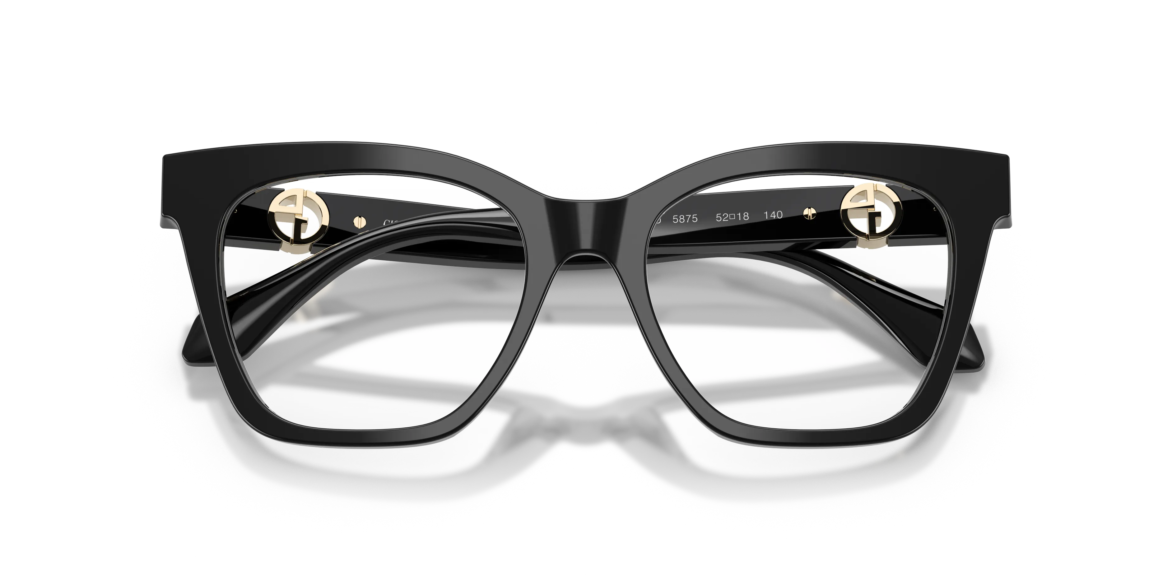 Giorgio Armani AR7286U 5875 Montature da vista Acetato Nero Cat Eye Normale - immagine 2