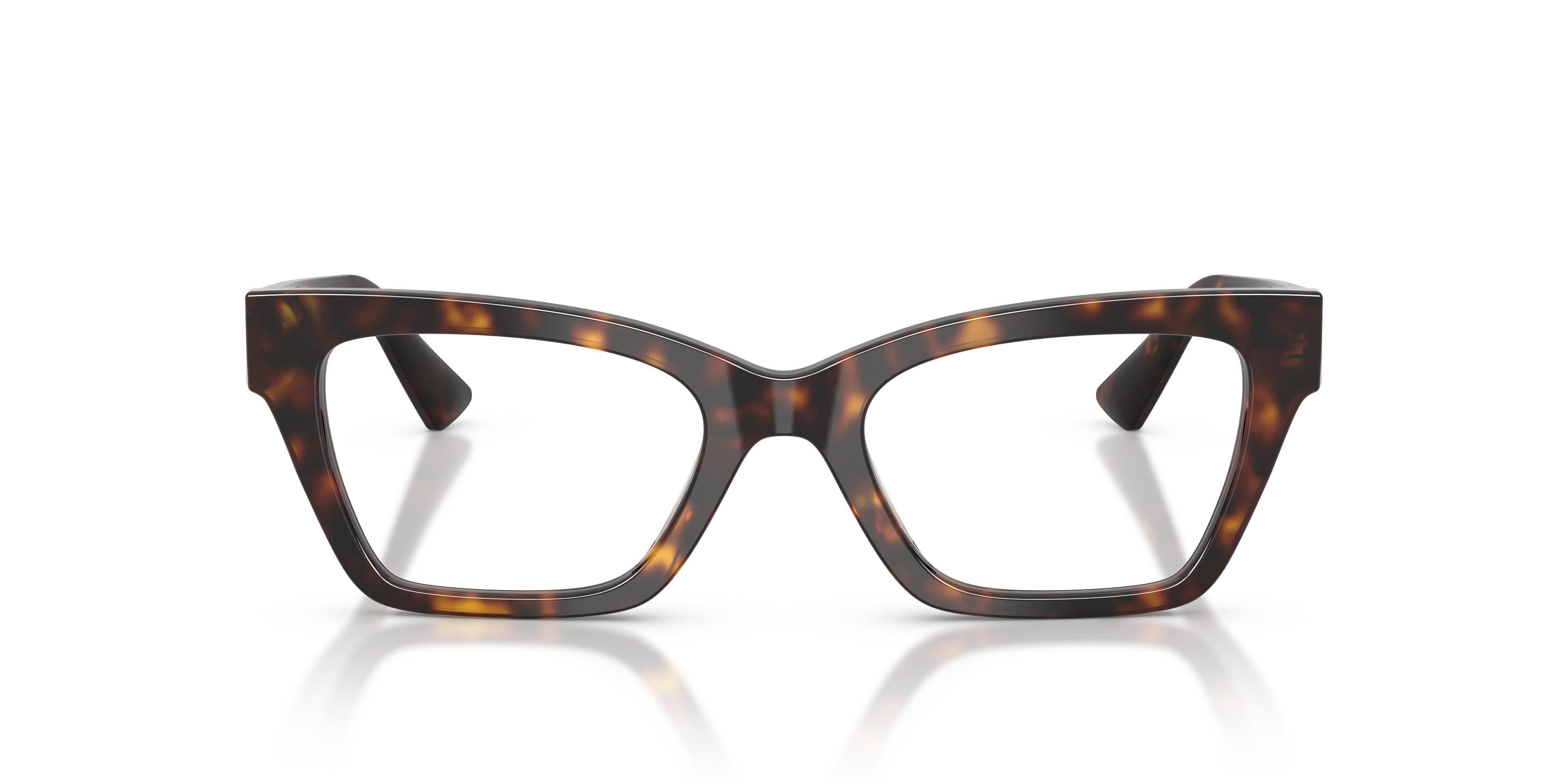 Giorgio Armani AR7285HU 5879 Montature da vista Acetato Tartaruga Cat Eye Normale - immagine 3