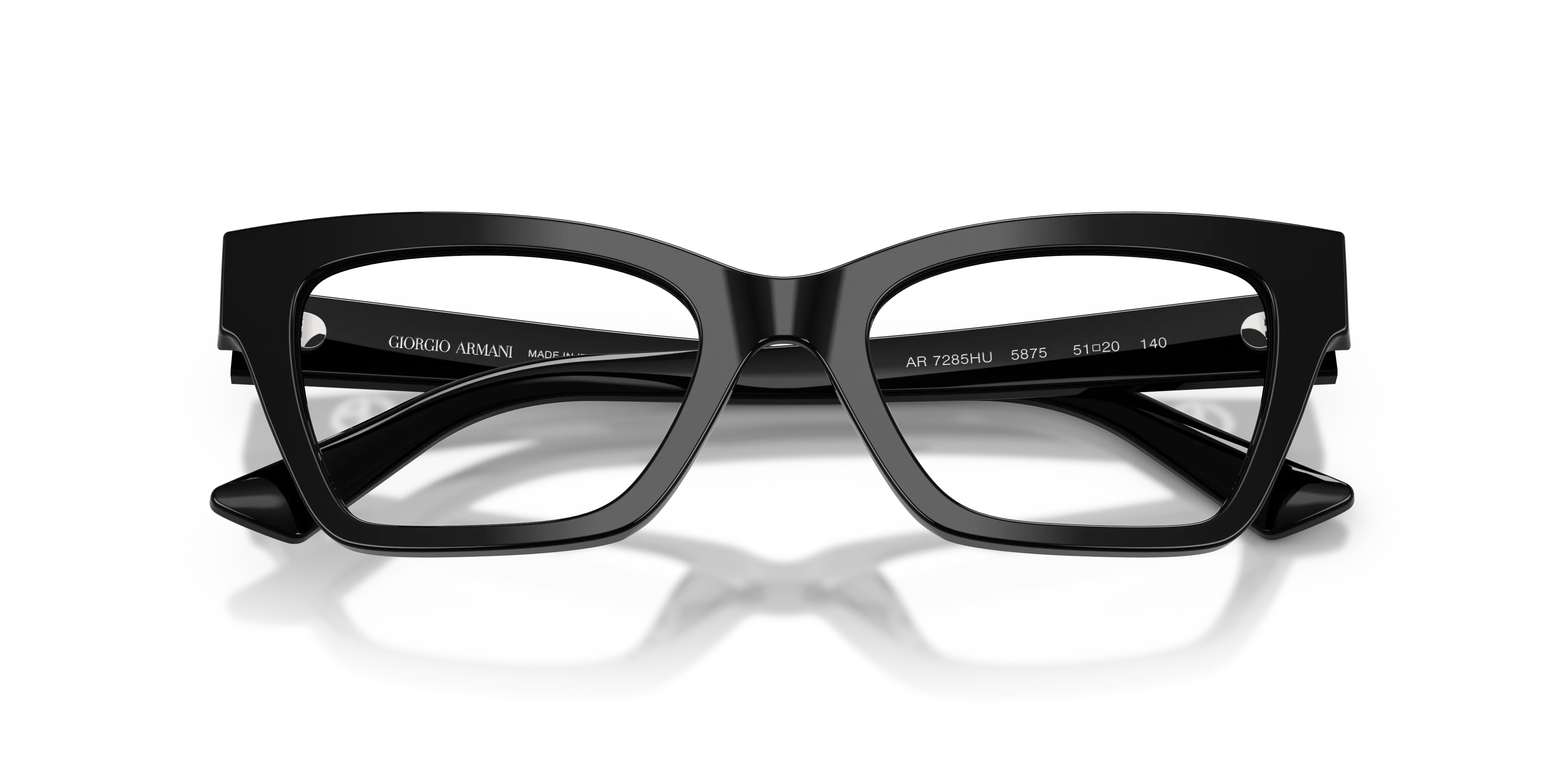 Giorgio Armani AR7285HU 5875 Montature da vista Acetato Nero Cat Eye Normale - immagine 2