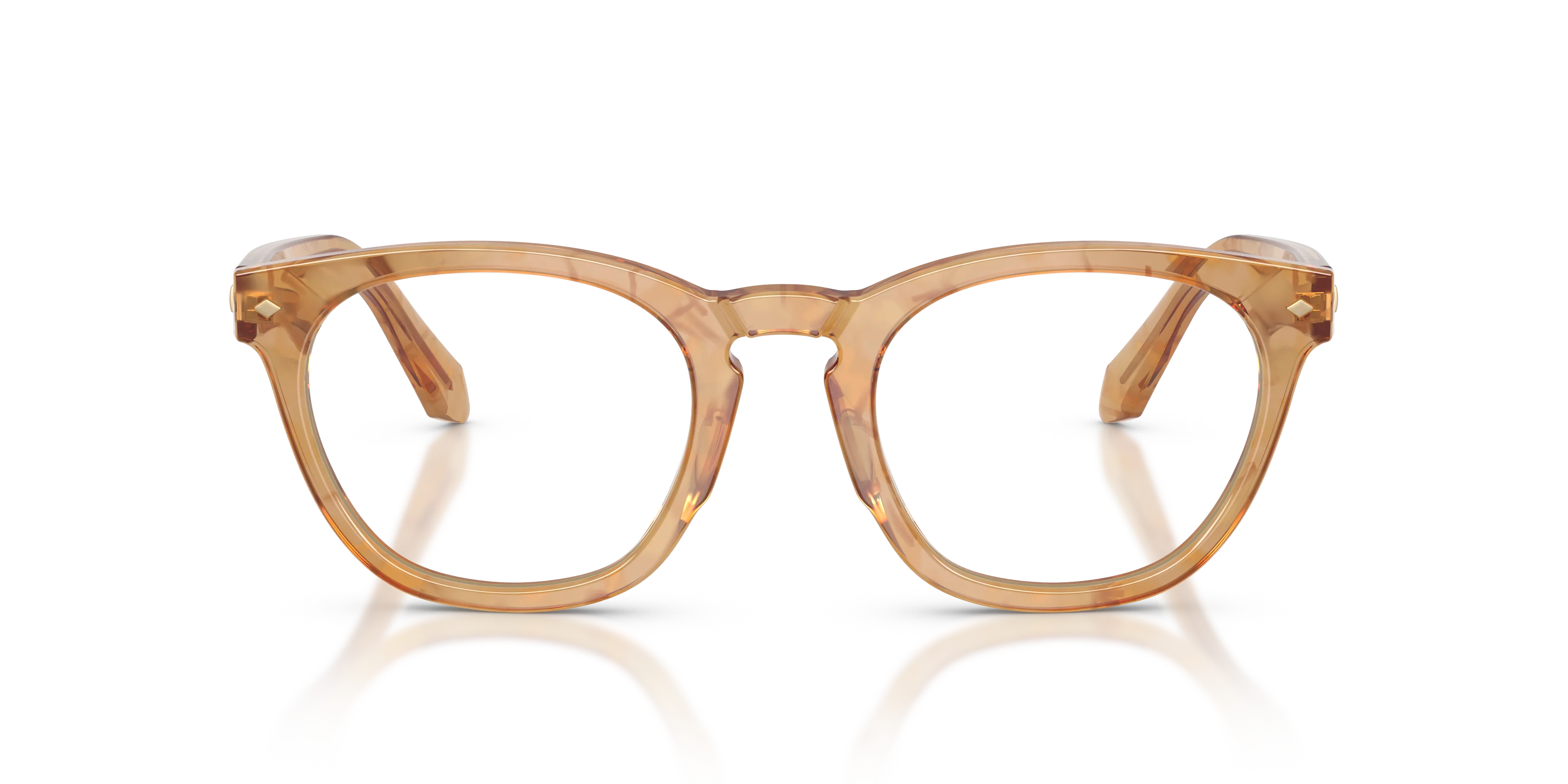 Giorgio Armani AR7284 6300 Montature da vista Acetato Tartaruga Rotonda Normale - immagine 3