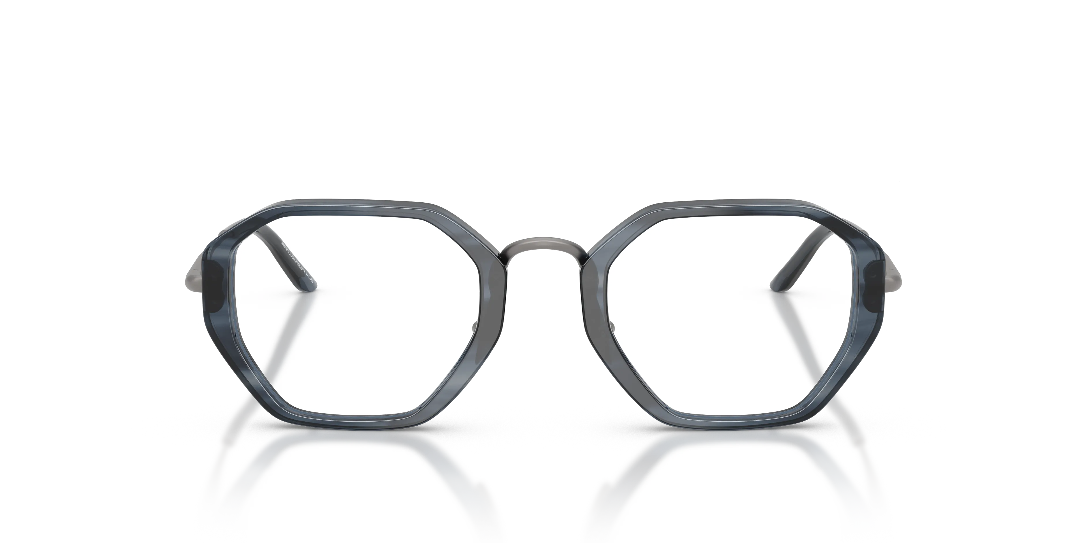 Giorgio Armani AR7282 6303 Montature da vista Acetato Grigio Geometrica Normale - immagine 3