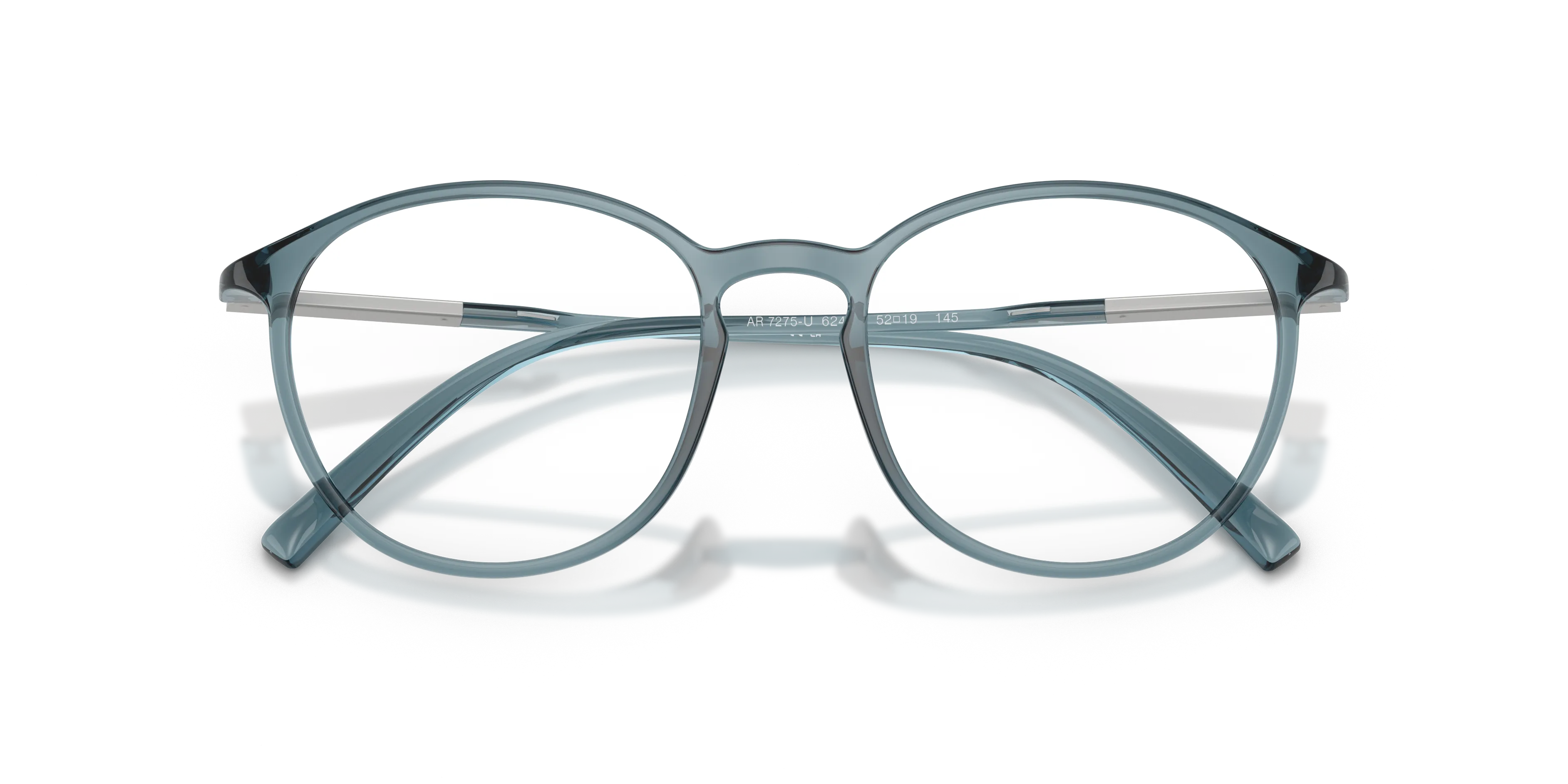 Giorgio Armani AR7275U 6241 Montature da vista Iniettato Blu Pantos Normale - immagine 2