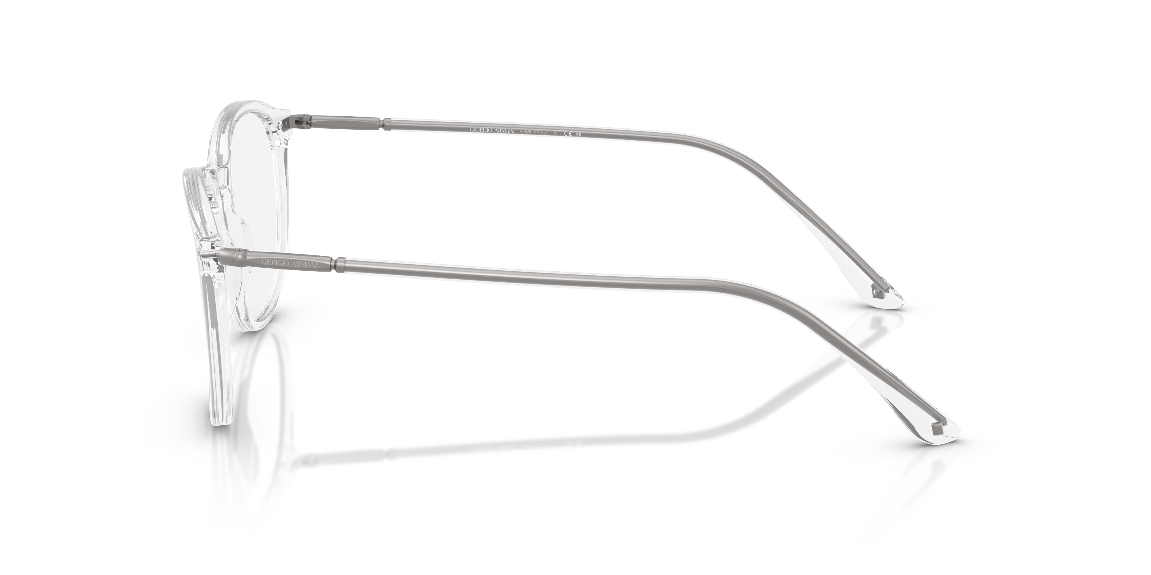 Giorgio Armani AR7125 6344 Montature da vista Acetato Trasparente Pantos Normale - immagine 4