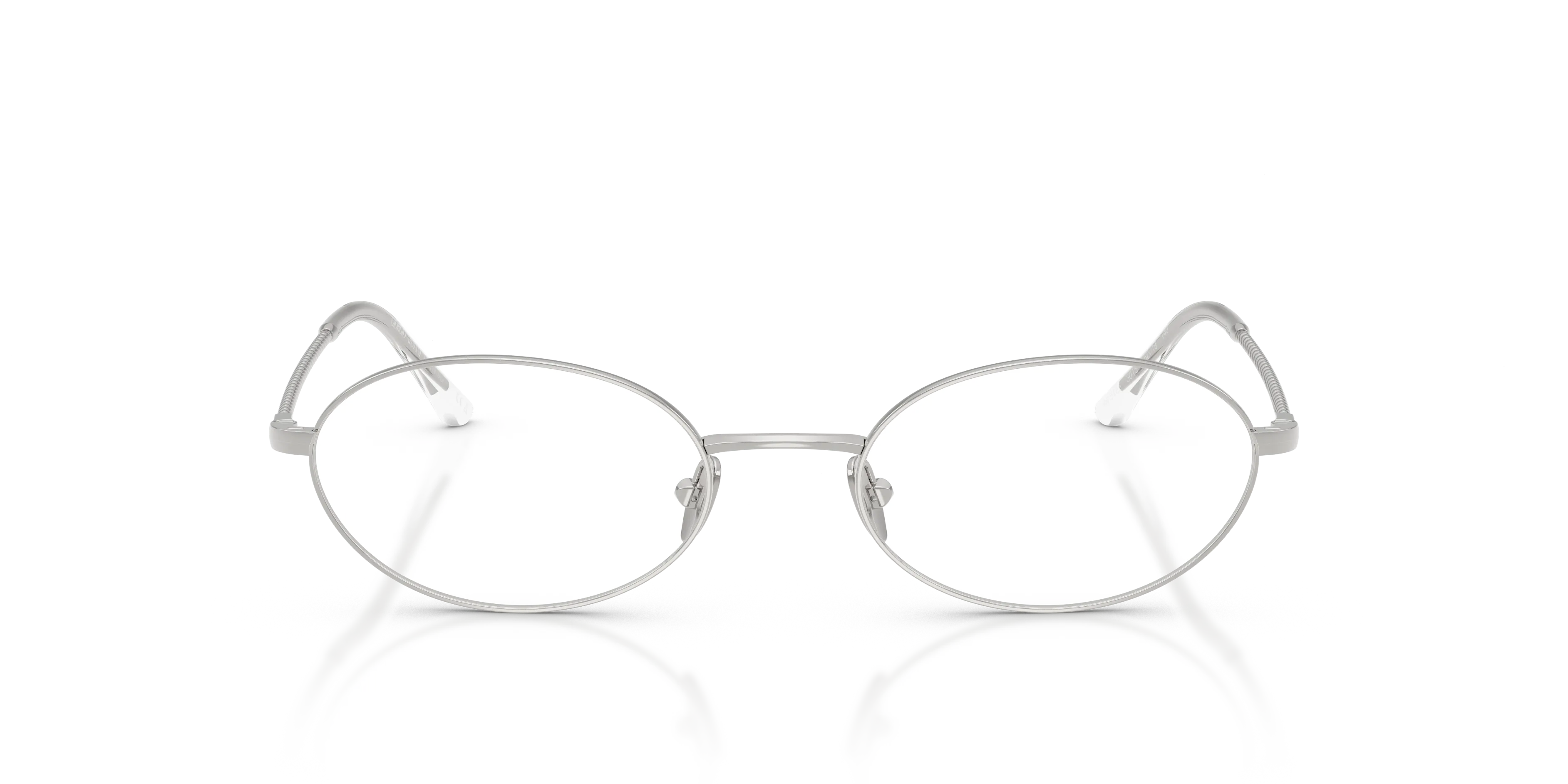 Giorgio Armani AR5165 3015 Montature da vista Acciaio Argento Rotonda Normale - immagine 3