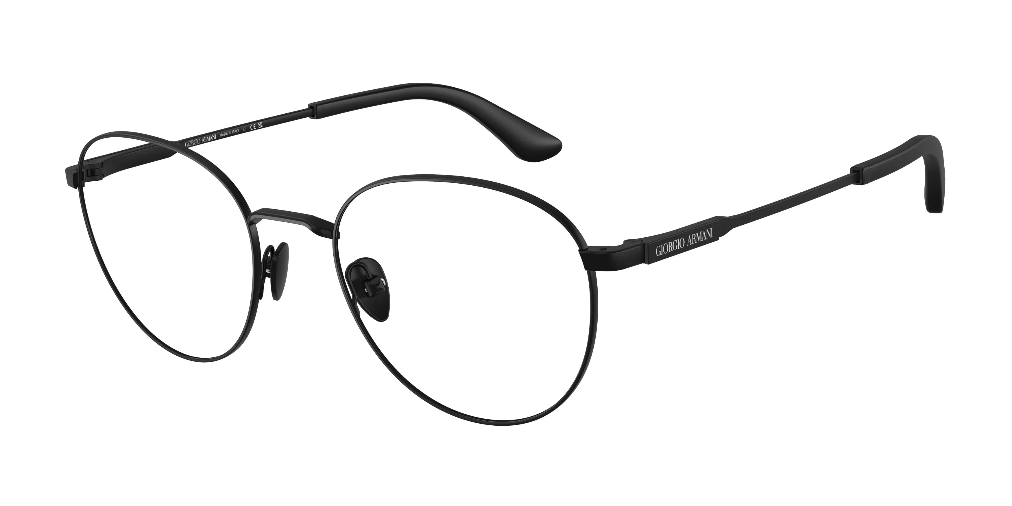 Giorgio Armani AR5164 3001 Montature da vista Metallo Nero Pantos Normale - immagine 1