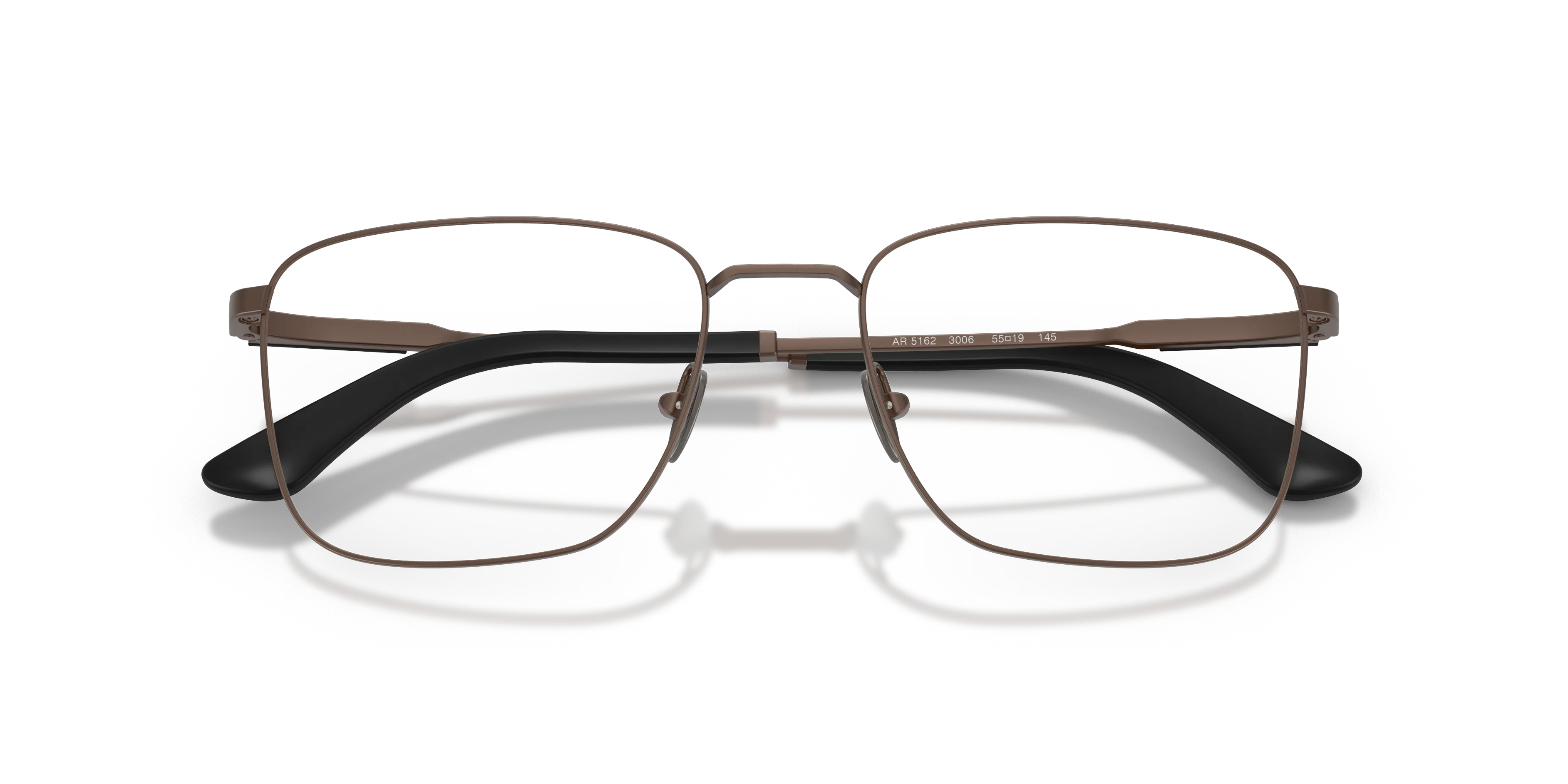 Giorgio Armani AR5162 3006 Montature da vista Metallo Bronzo Squadrata Normale - immagine 2