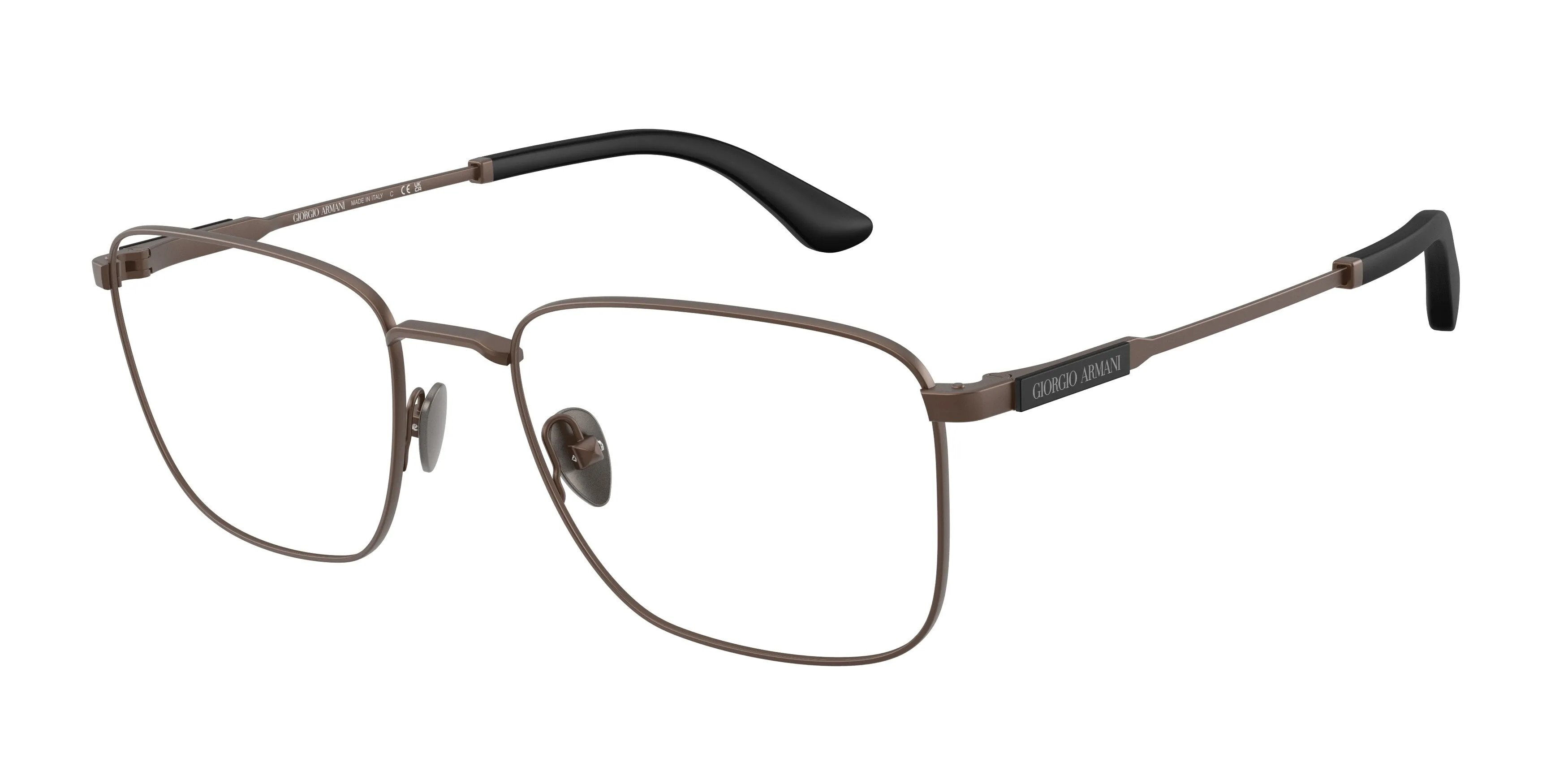 Giorgio Armani AR5162 3006 Montature da vista Metallo Bronzo Squadrata Normale - immagine 1
