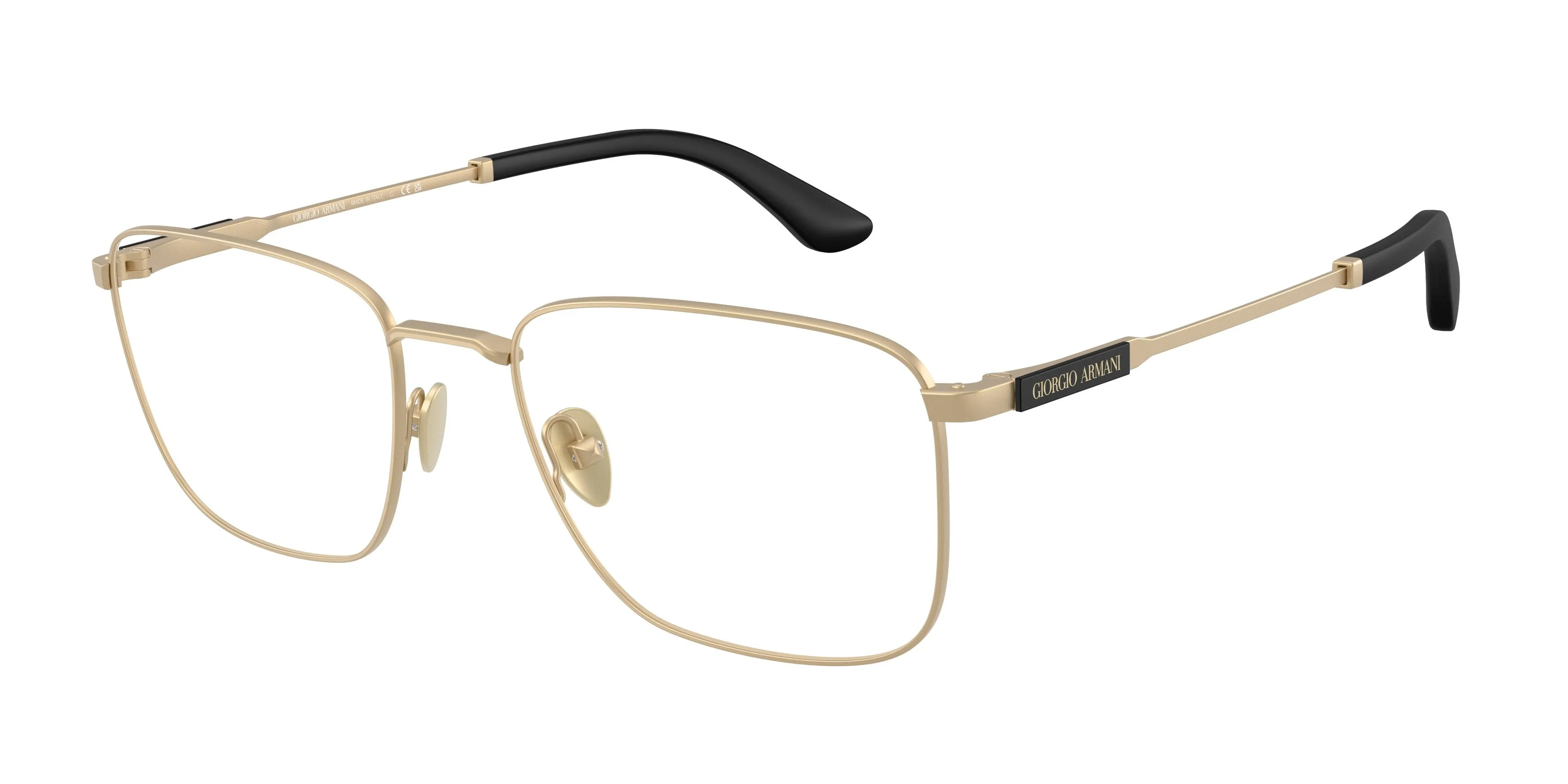 Giorgio Armani AR5162 3002 Montature da vista Metallo Oro Squadrata Normale - immagine 1