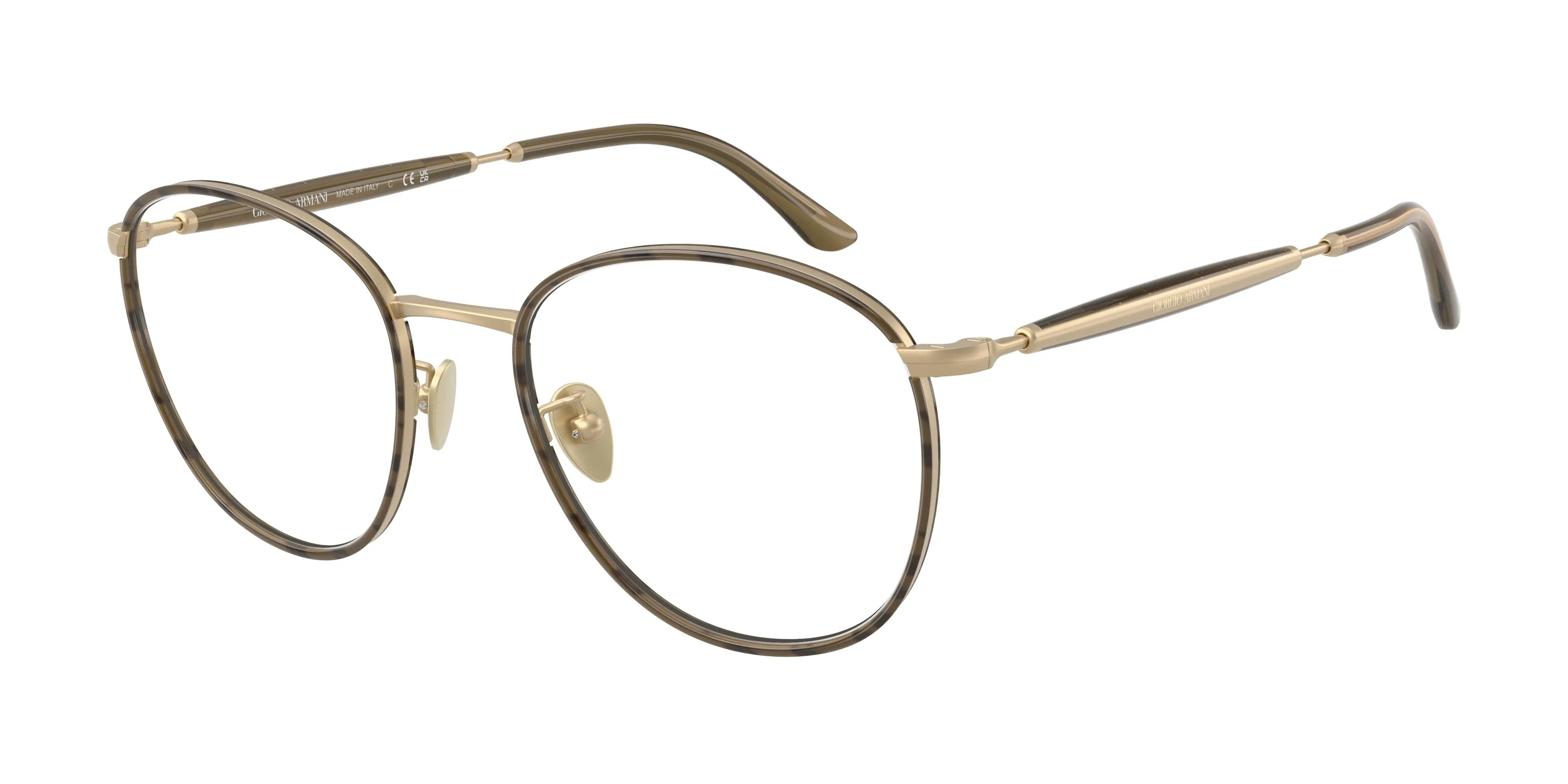 Giorgio Armani AR5161J 3417 Montature da vista Metallo Oro Pantos Normale - immagine 1