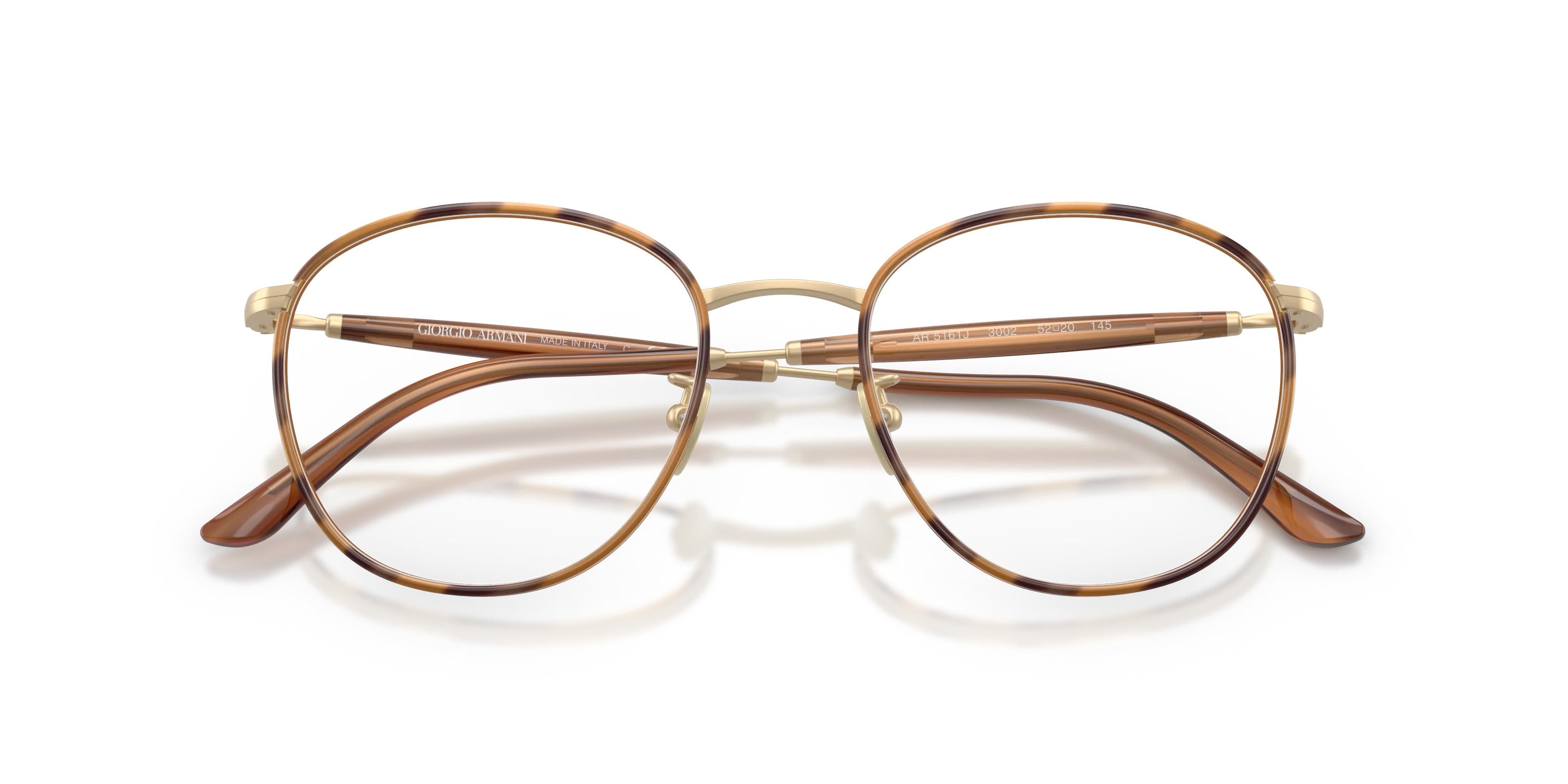 Giorgio Armani AR5161J 3002 Montature da vista Metallo Oro Pantos Normale - immagine 2