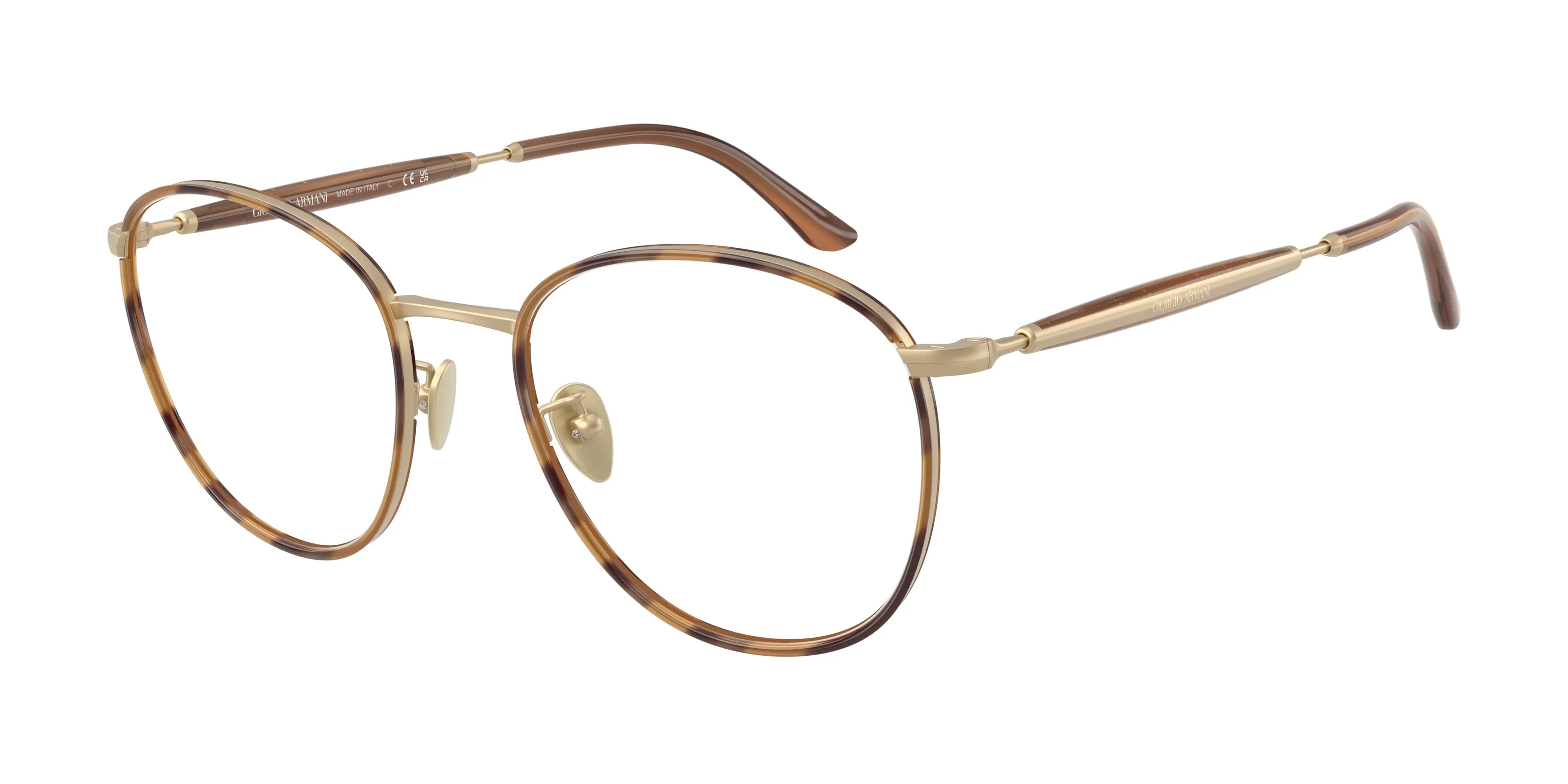 Giorgio Armani AR5161J 3002 Montature da vista Metallo Oro Pantos Normale - immagine 1