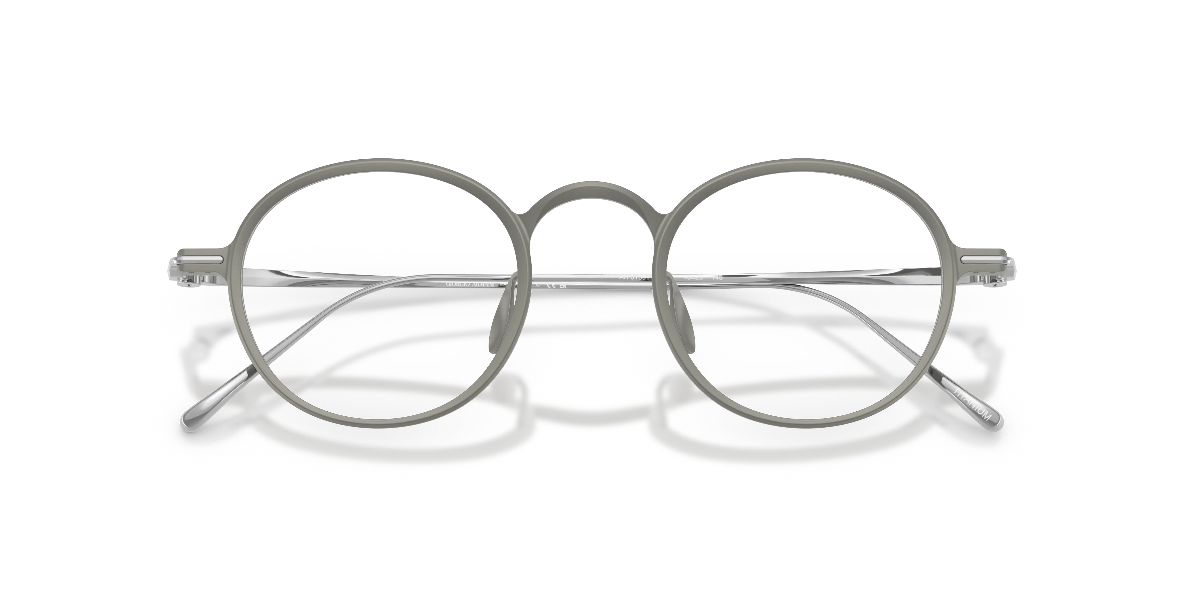 Giorgio Armani AR5159T 3406 Montature da vista Titanio Grigio Pantos Normale - immagine 2