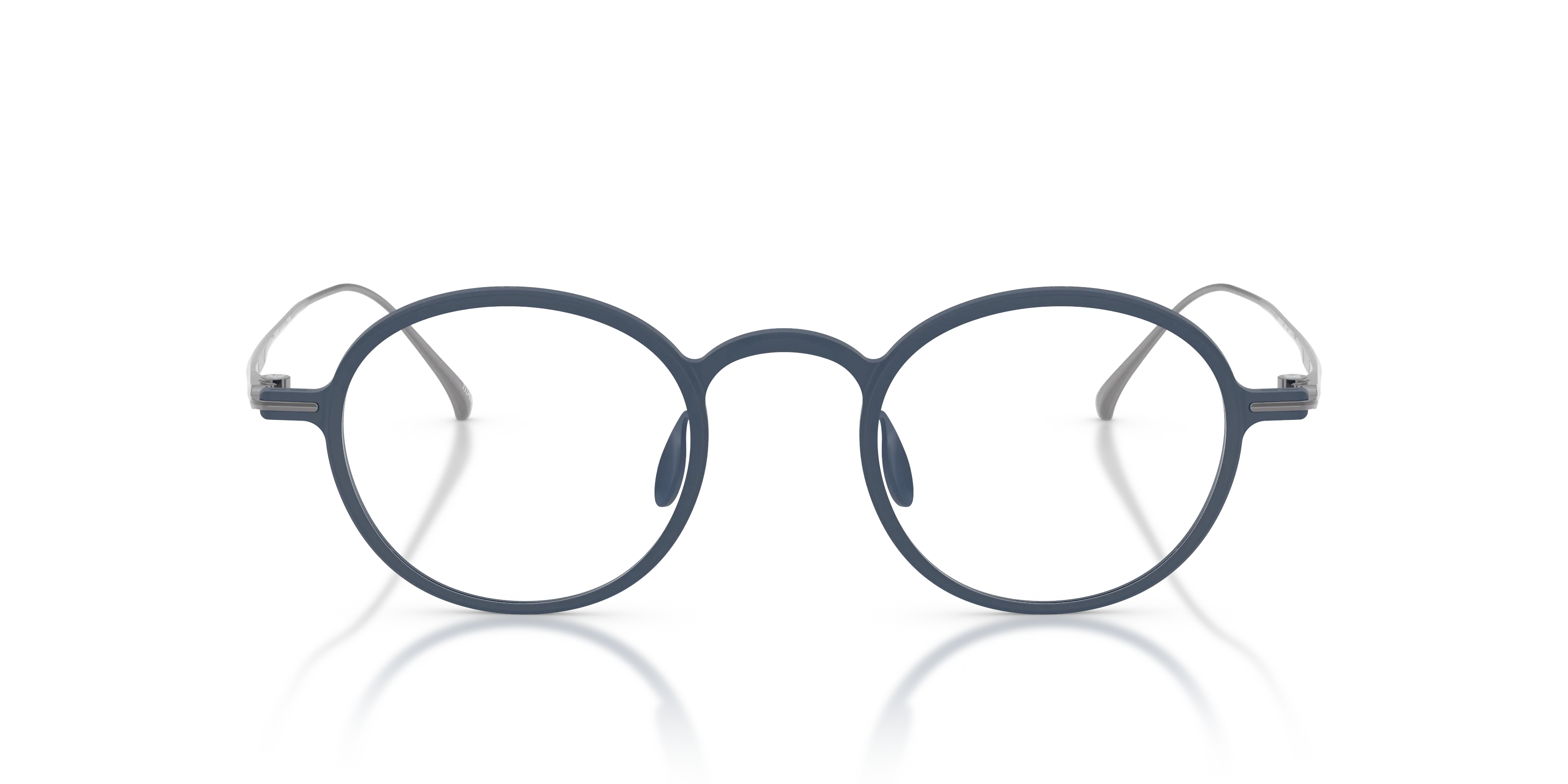 Giorgio Armani AR5159T 3405 Montature da vista Titanio Blu Pantos Normale - immagine 3