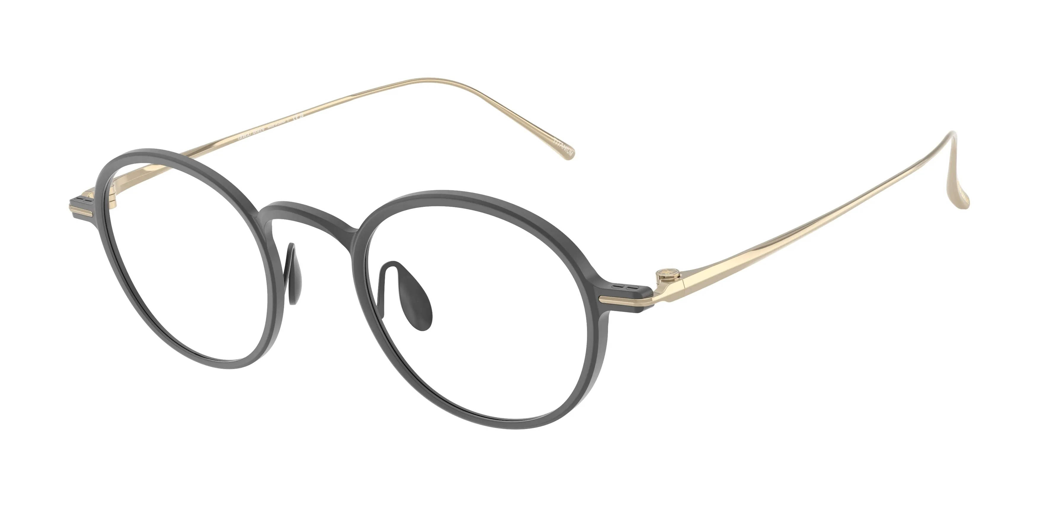 Giorgio Armani AR5159T 3404 Montature da vista Titanio Nero Pantos Normale - immagine 1