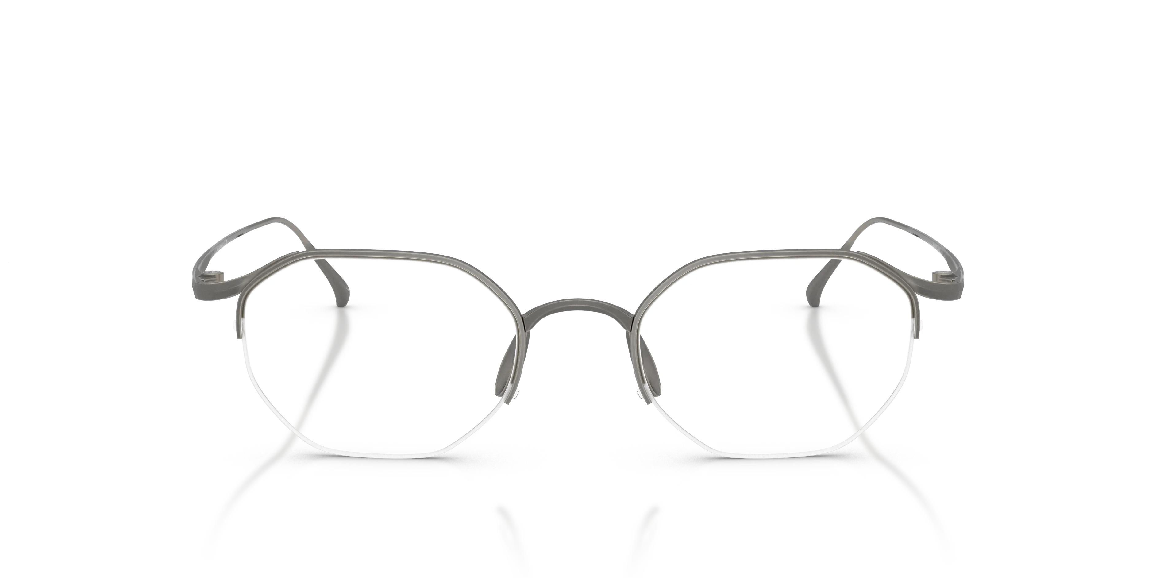 Giorgio Armani AR5157T 3356 Montature da vista Titanio Grigio Pillow Normale - immagine 3