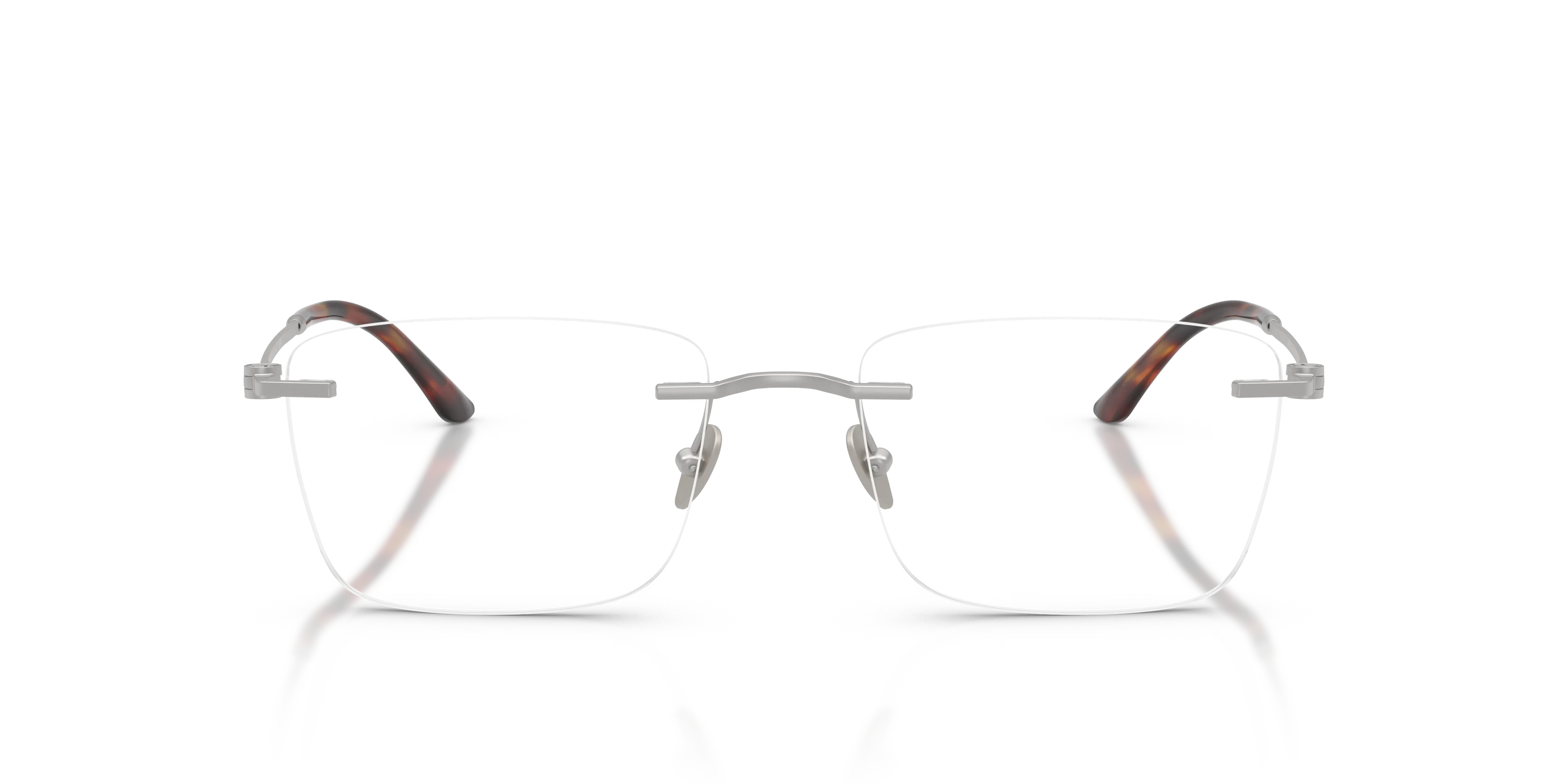 Giorgio Armani AR5124 3045 Montature da vista Metallo Argento Squadrata Normale - immagine 3