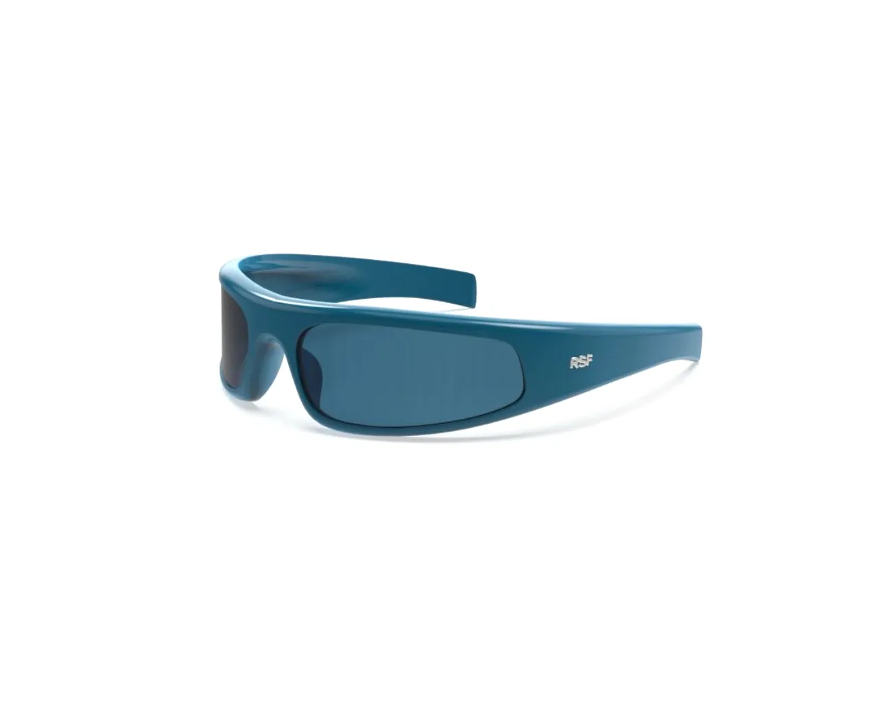 Retrosuperfuture DOG CERCHIETTO ALZAVOLO Occhiali da sole Nylon Blu Blu Geometrica Normale - immagine 1