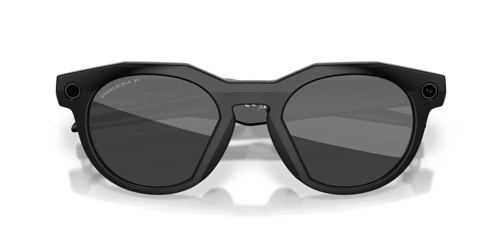 Oakley Meta OW8002 Hstn 800203 Smart glasses O_Matter Nero Grigio Rotonda Polarizzata - immagine 3