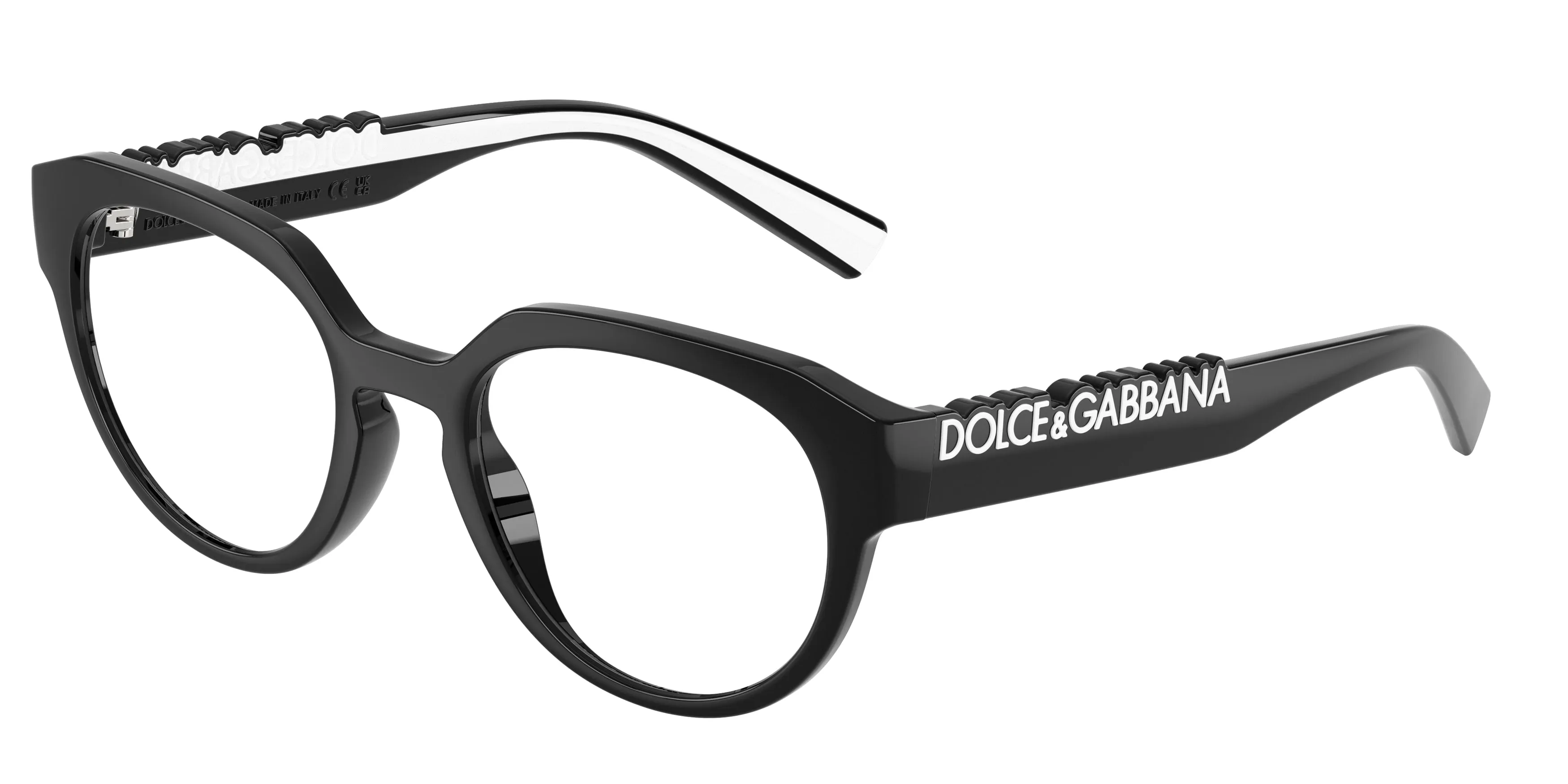 Dolce & Gabbana DG5113 501 Montature da vista Iniettato Nero Pantos Normale - immagine 1