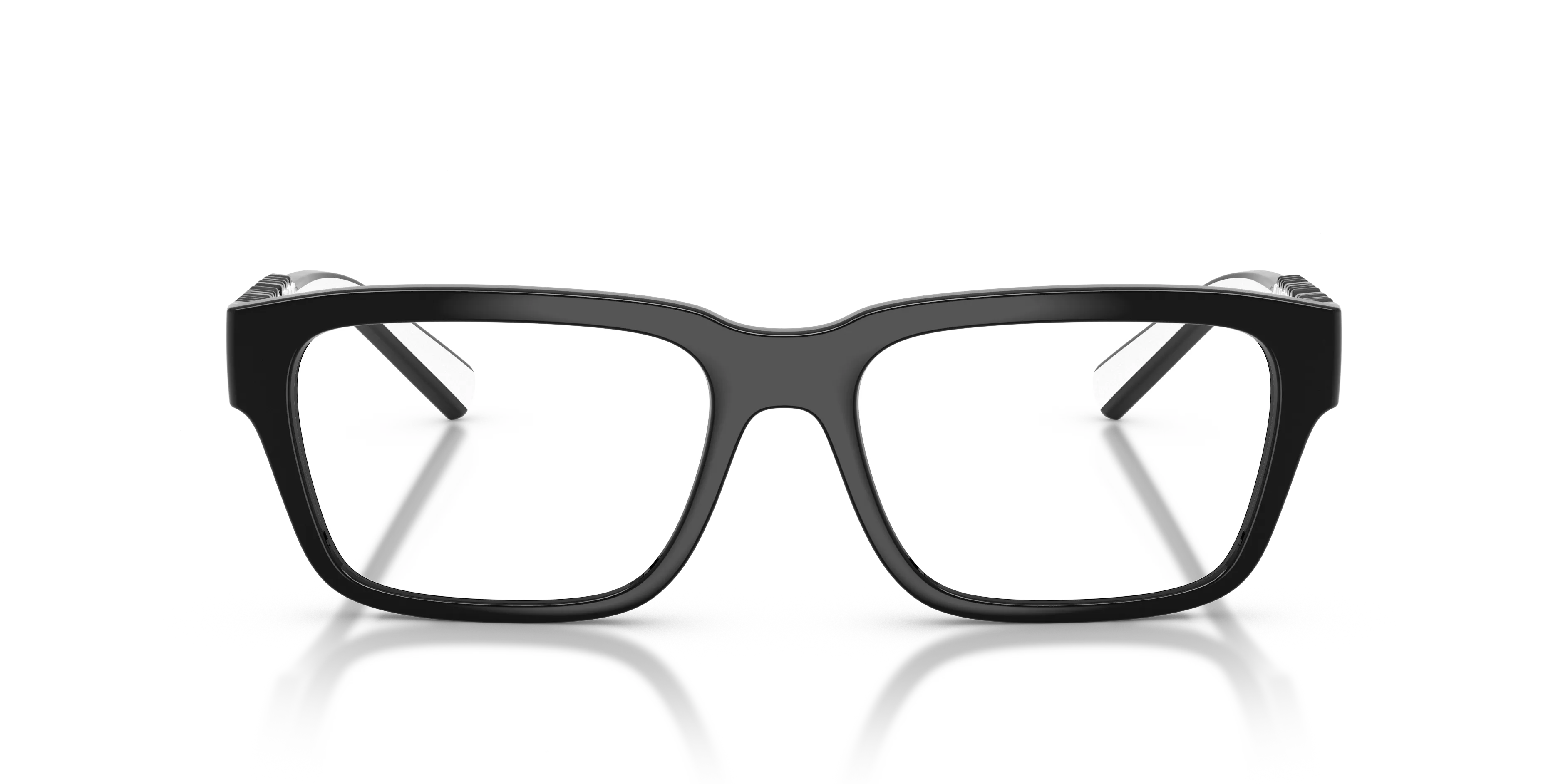 Dolce & Gabbana DG5112 501 Montature da vista Iniettato Nero Grigio Squadrata Normale - immagine 3