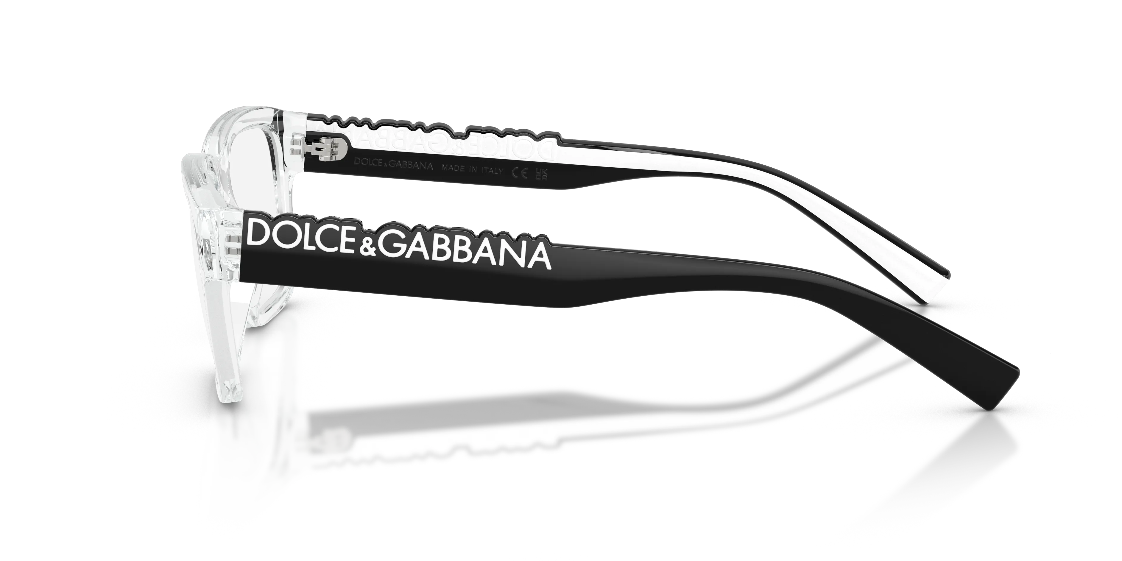Dolce & Gabbana DG5112 3133 Montature da vista Iniettato Trasparente Squadrata Normale - immagine 4