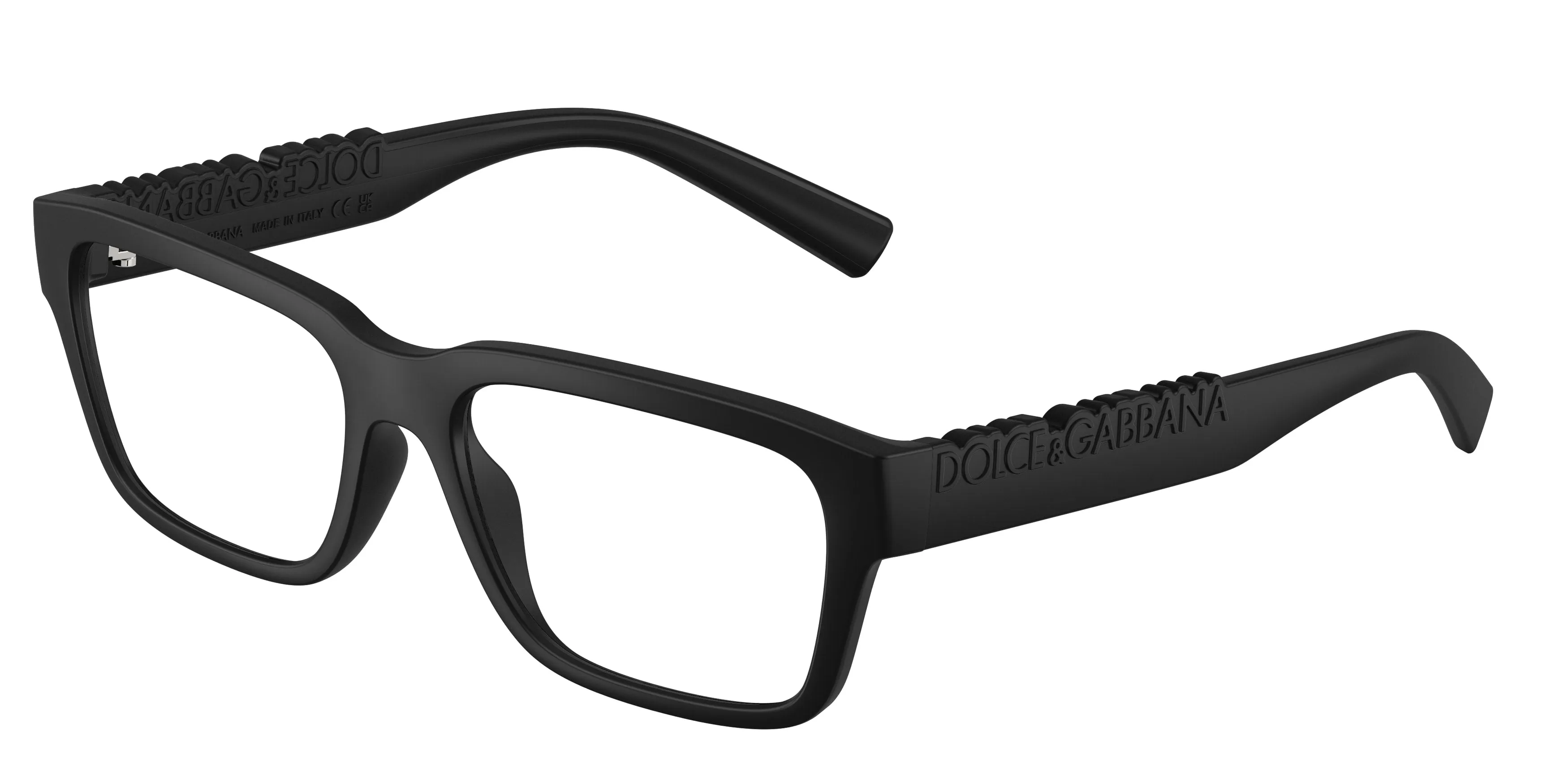 Dolce & Gabbana DG5112 2525 Montature da vista Iniettato Nero Squadrata Normale - immagine 1