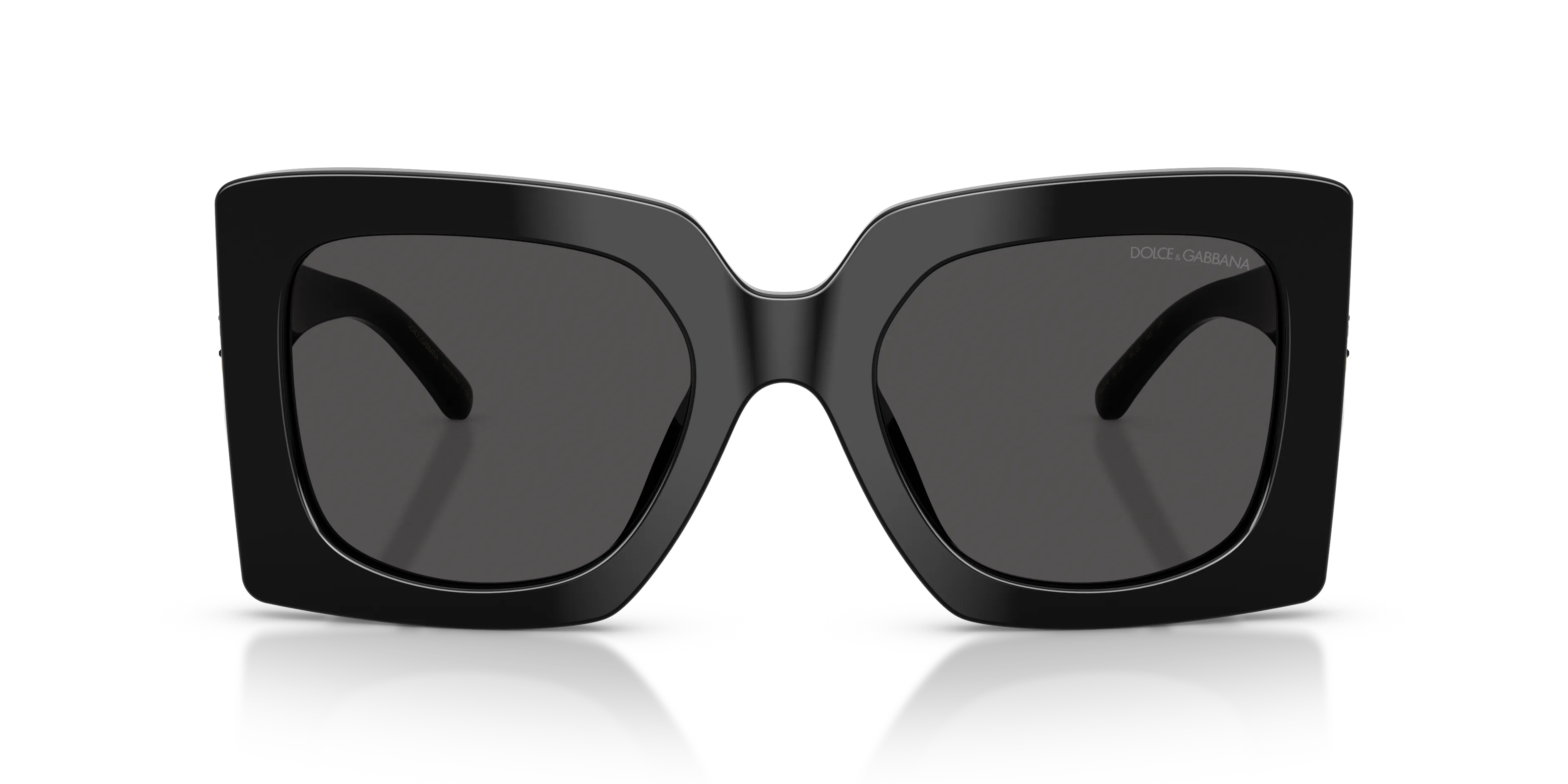 Dolce & Gabbana DG4525B 501/87 Occhiali da sole Acetato Nero Grigio Squadrata Normale - immagine 3