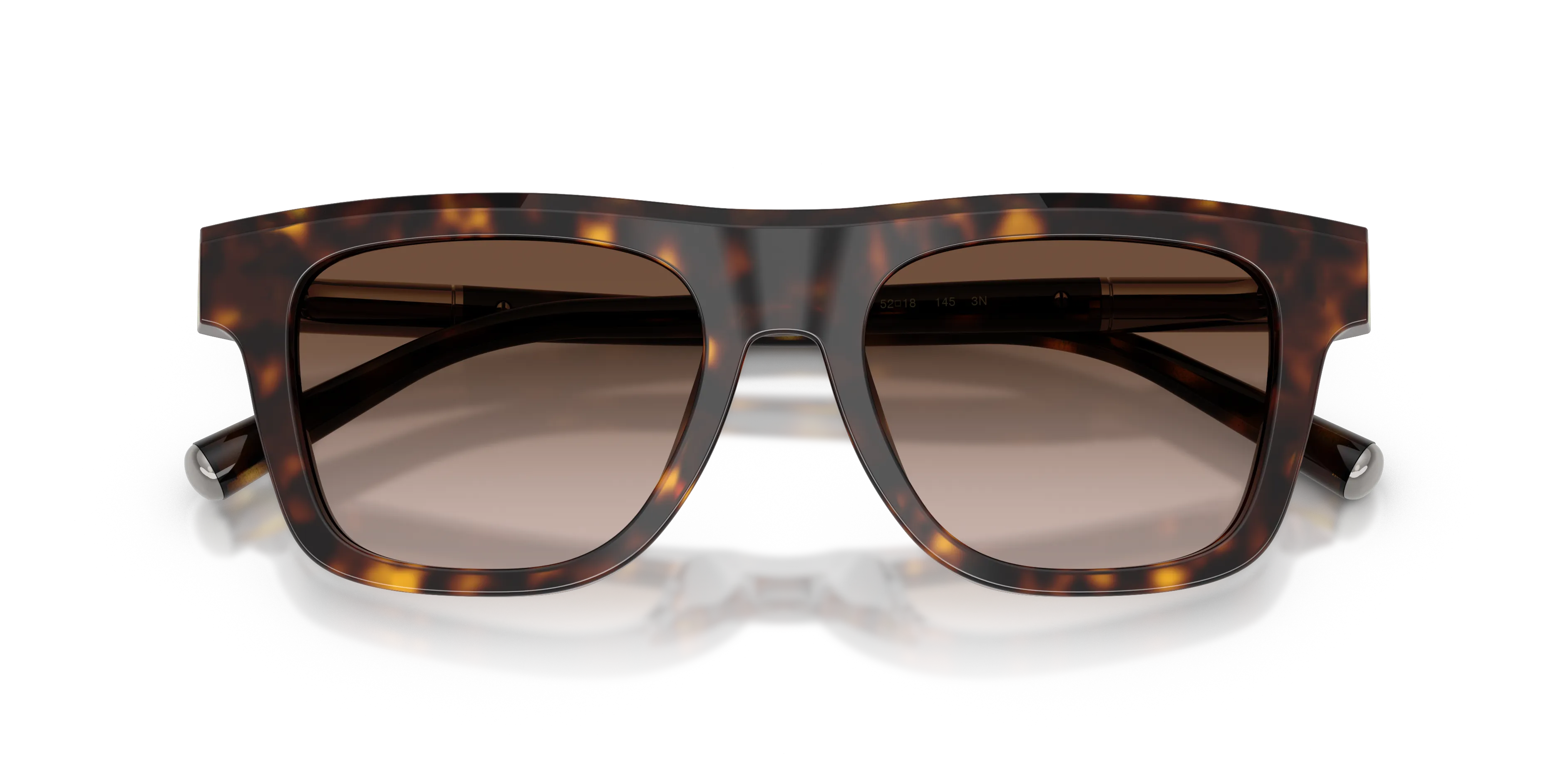 Dolce & Gabbana DG4521 502/13 Occhiali da sole Acetato Tartaruga Marrone Squadrata Normale Sfumato - immagine 2