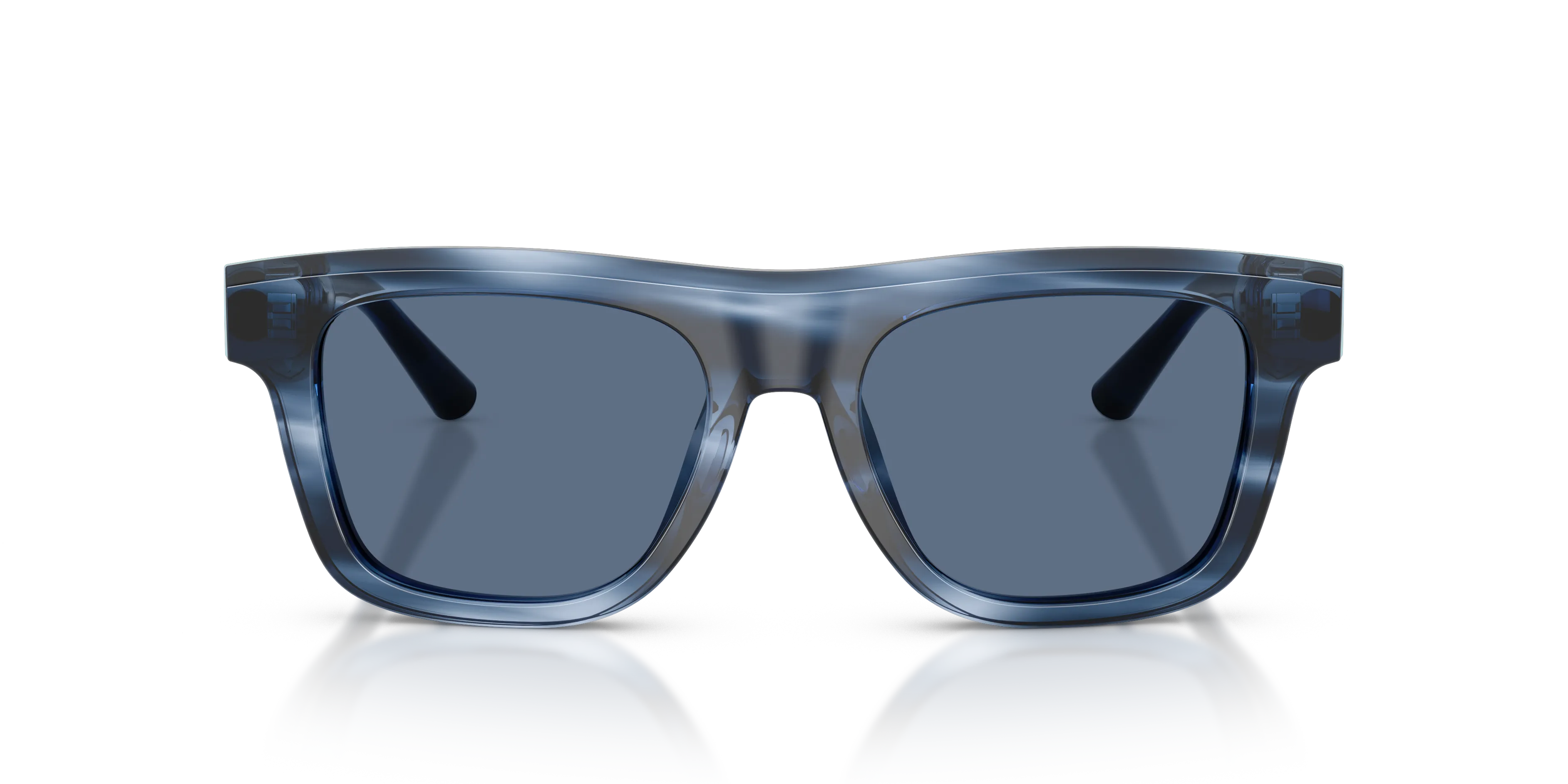 Dolce & Gabbana DG4521 344880 Occhiali da sole Acetato Blu Blu Squadrata Normale - immagine 3