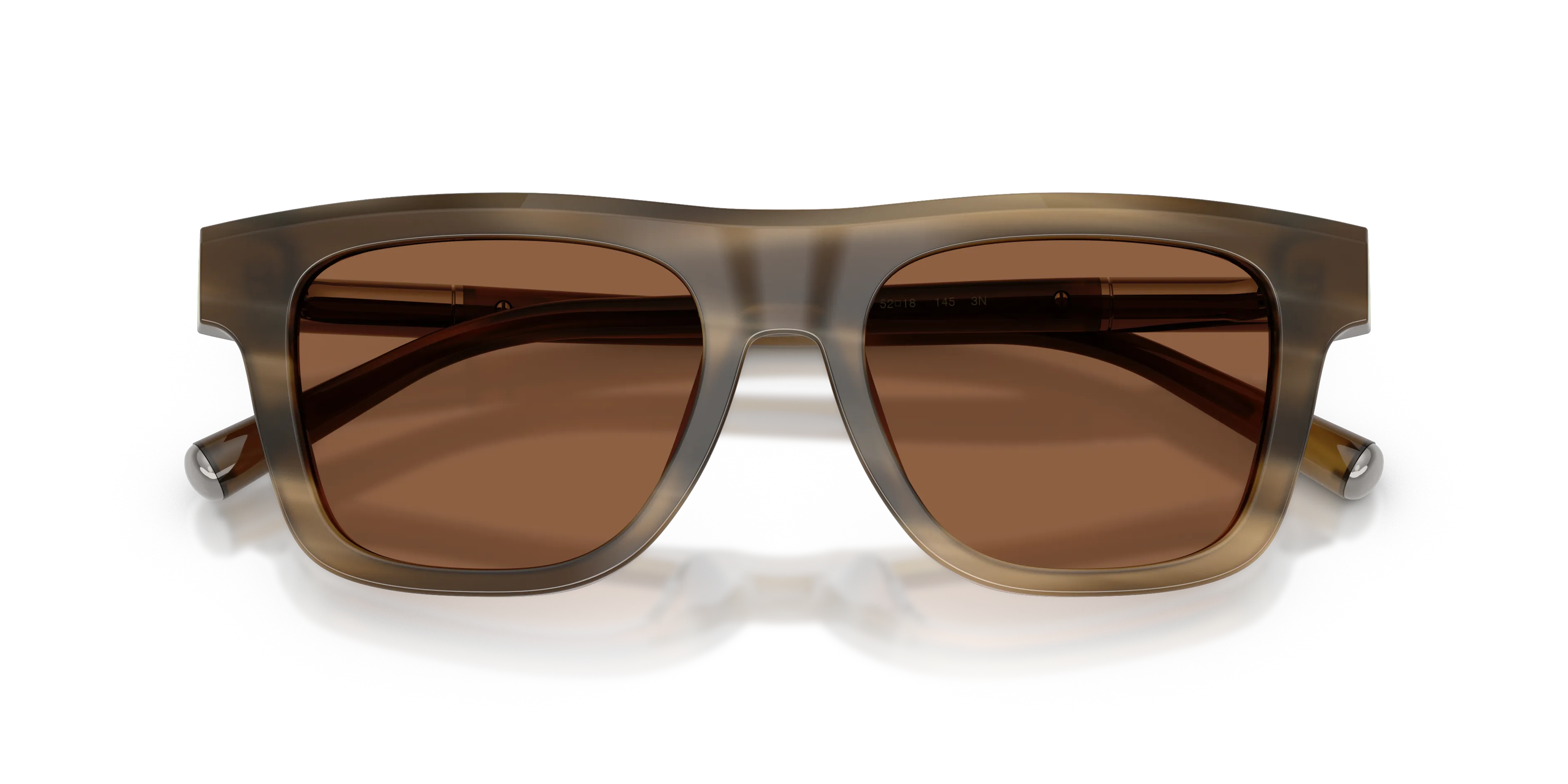 Dolce & Gabbana DG4521 3200OK Occhiali da sole Acetato Marrone Bronzo Squadrata Normale - immagine 2