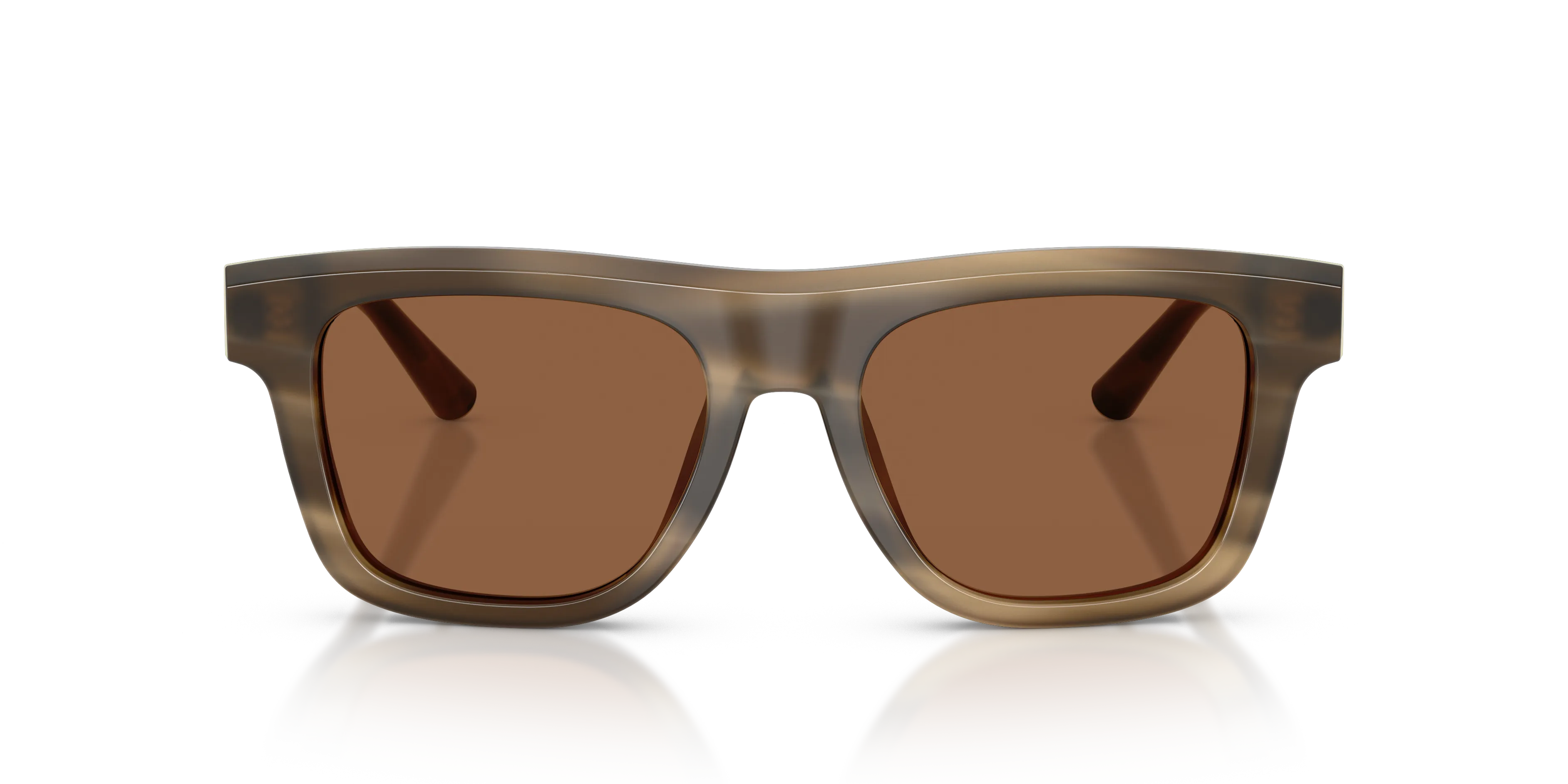 Dolce & Gabbana DG4521 3200OK Occhiali da sole Acetato Marrone Bronzo Squadrata Normale - immagine 3