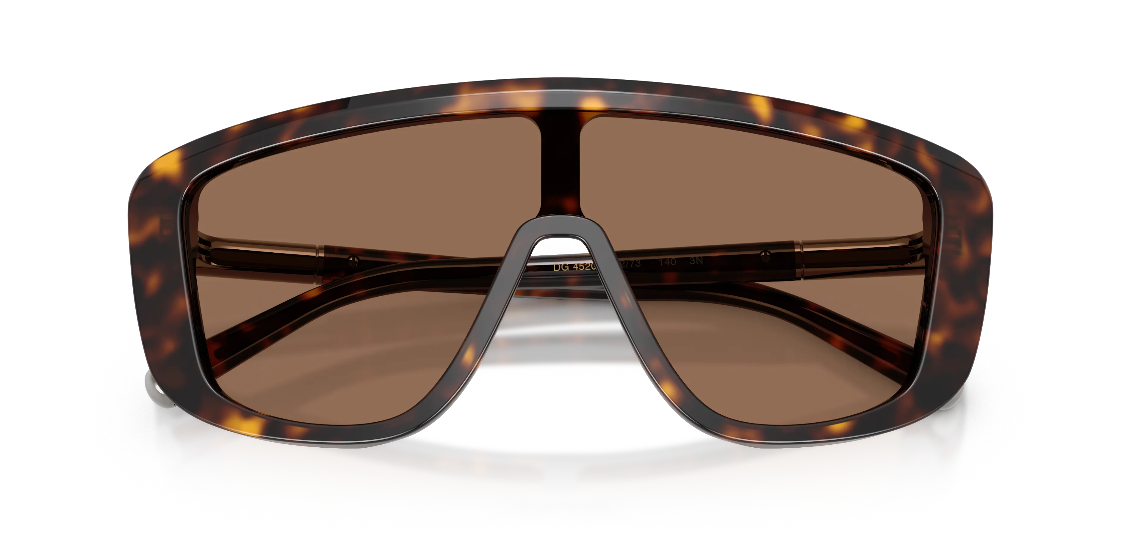 Dolce & Gabbana DG4520 502/73 Occhiali da sole Acetato Tartaruga Marrone Squadrata Normale - immagine 2